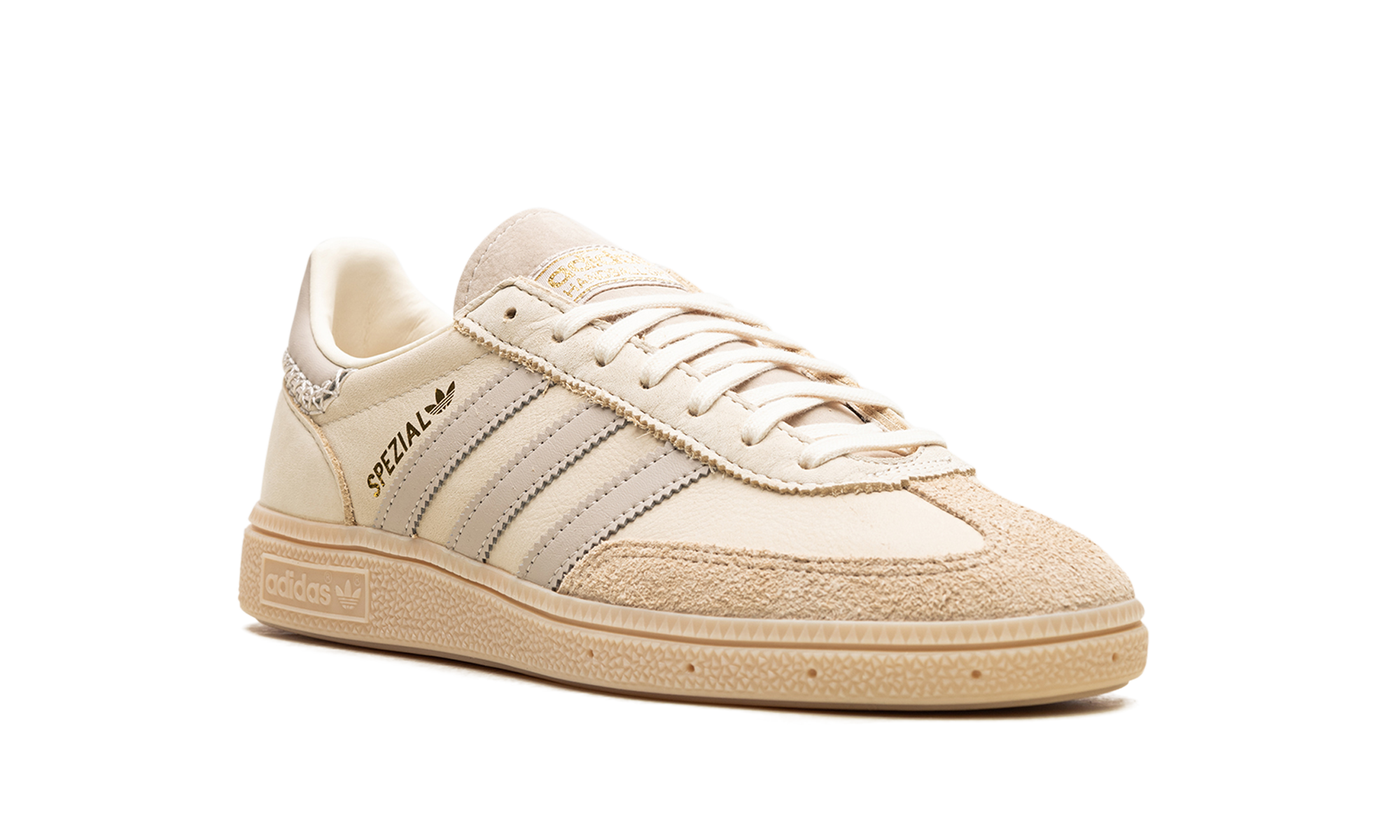 adidas handball spezial cream white beige women s+IE3699+diagnol right view