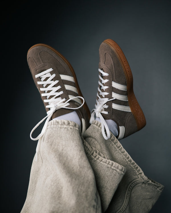 adidas Handball Spezial Earth Strata Gum (Women's), Lifestyle View 3, SKU IF6490