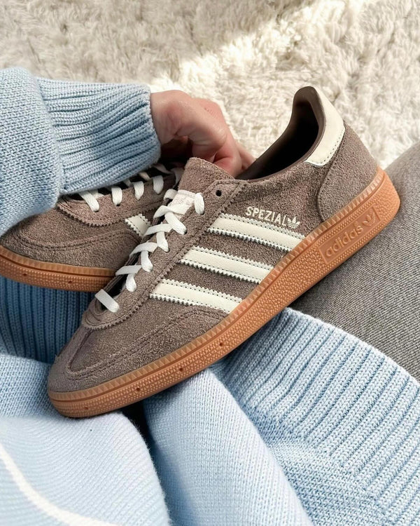 adidas Handball Spezial Earth Strata Gum (Women's), Lifestyle View 4, SKU IF6490