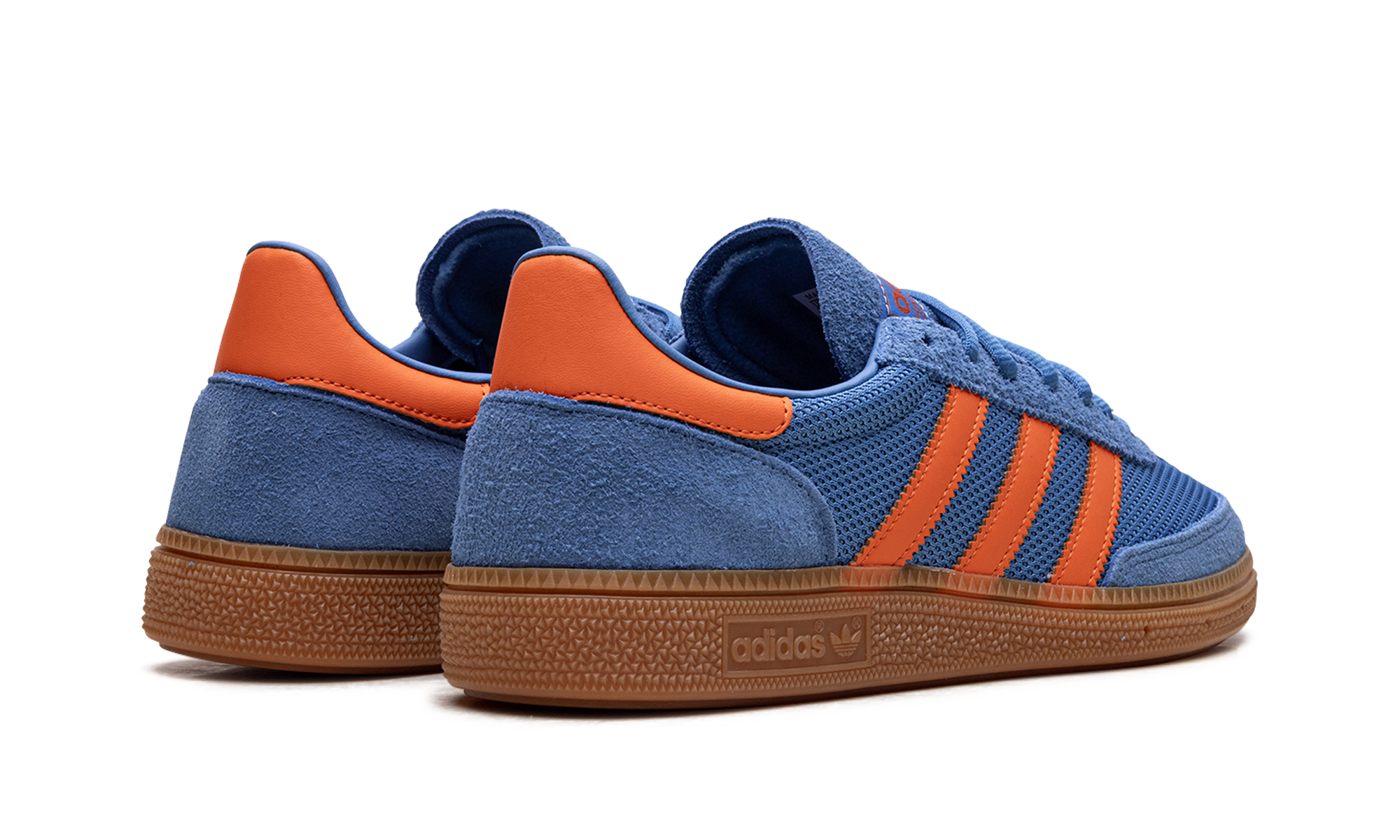 adidas handball spezial focus blue orange+JH5445+diagnol right behind view