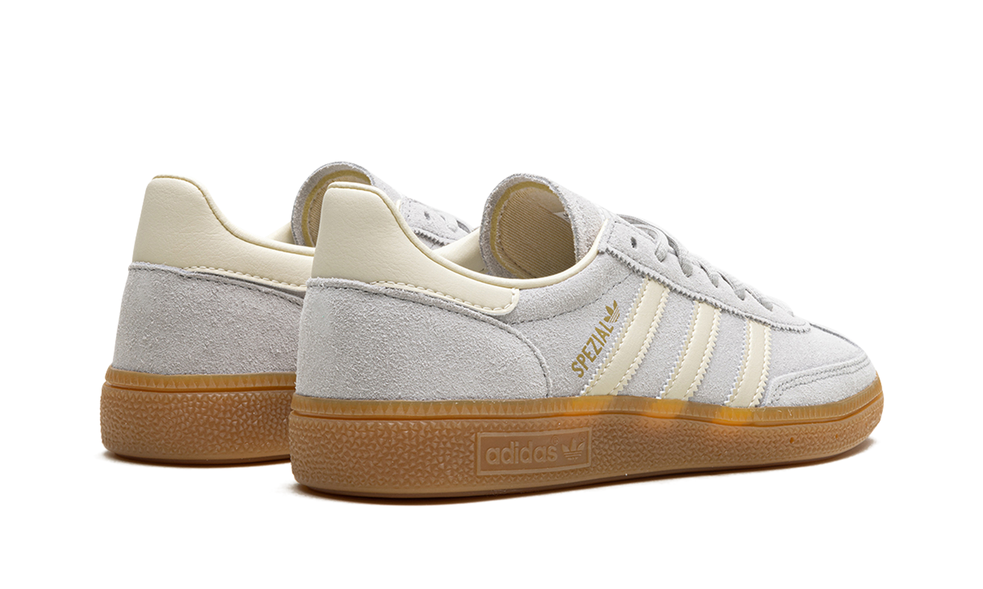 adidas handball spezial grey cream white+IF7086+diagnol right behind view