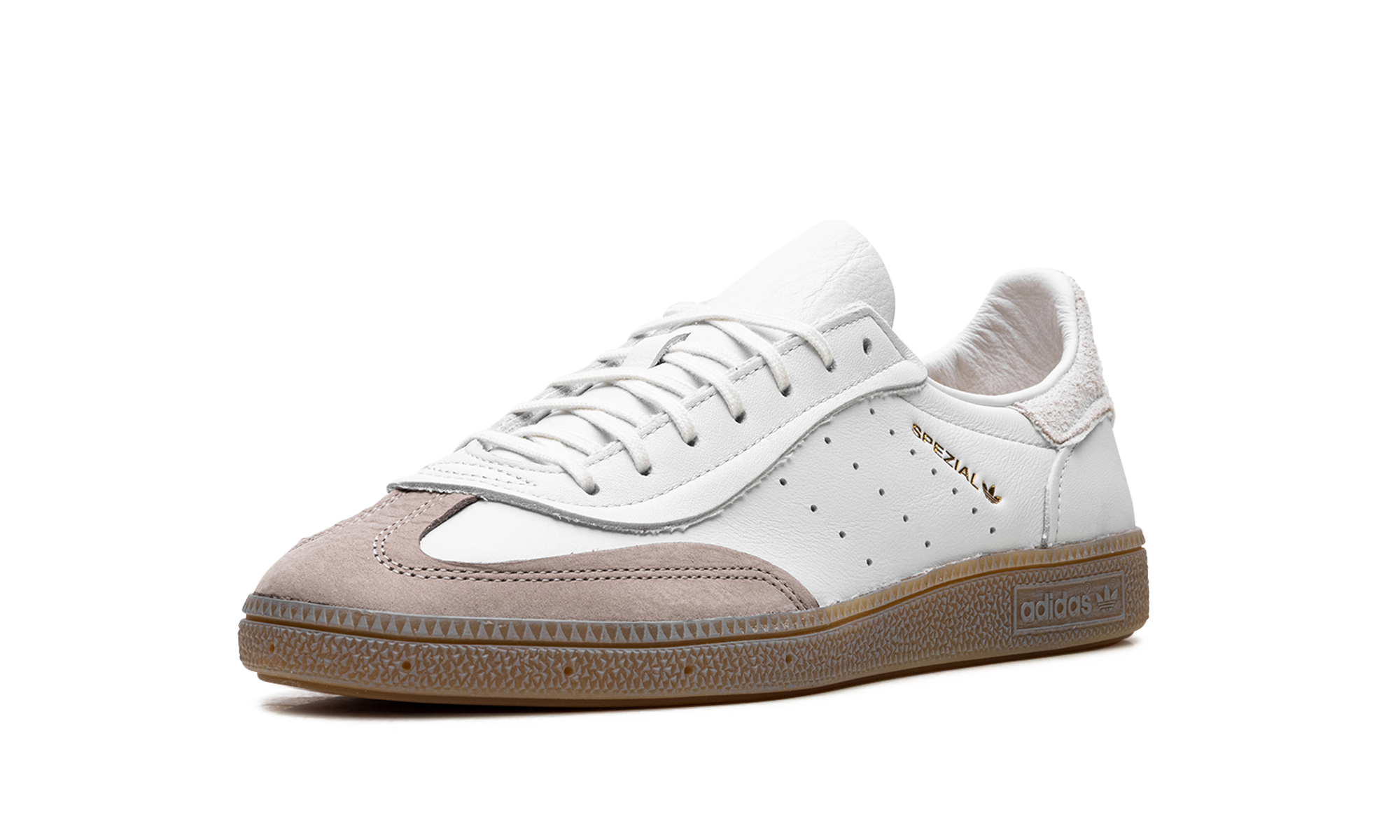 adidas handball spezial invincible crystal white grey+JQ2376+left diagnol single view