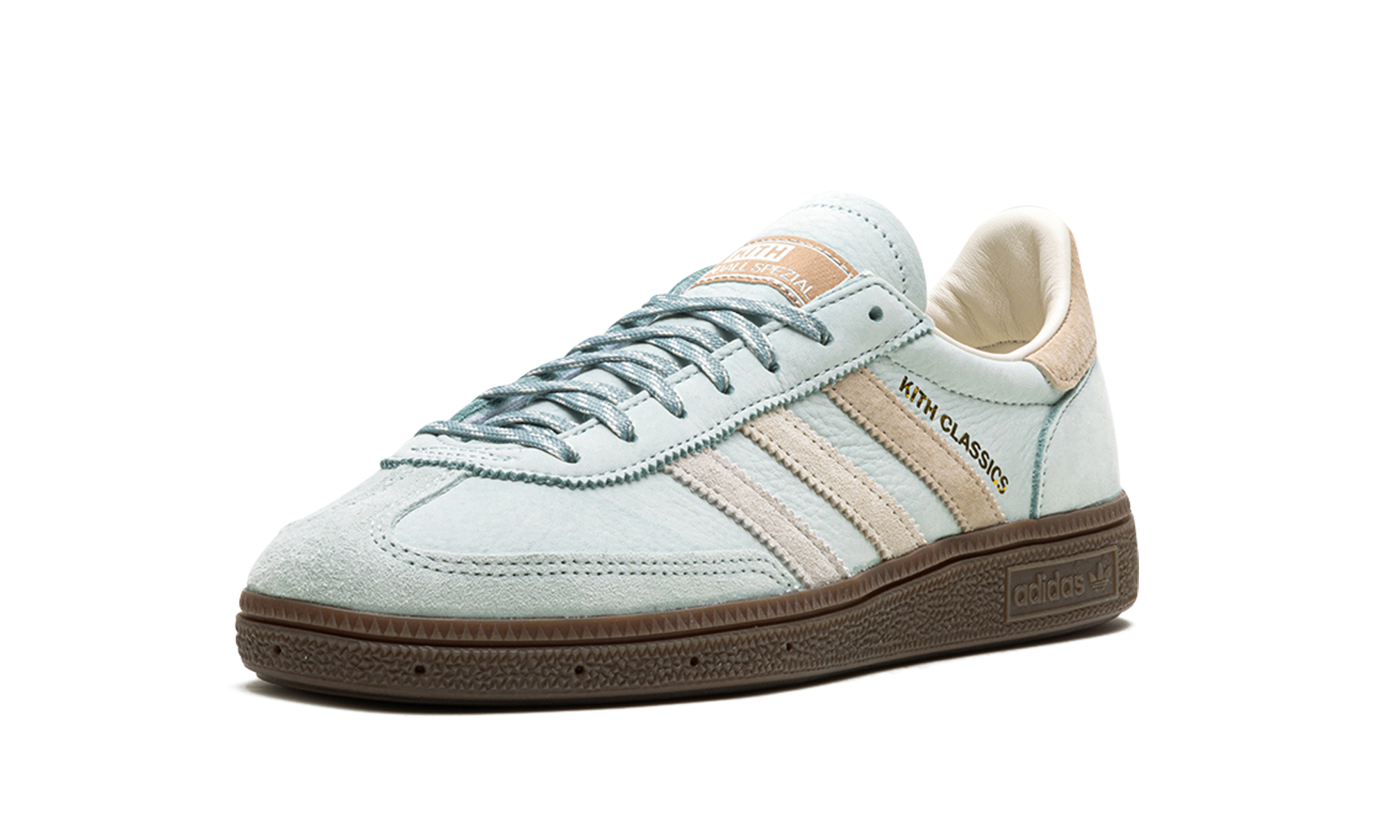 adidas handball spezial kith classics amazon green+IH2623+left diagnol single view