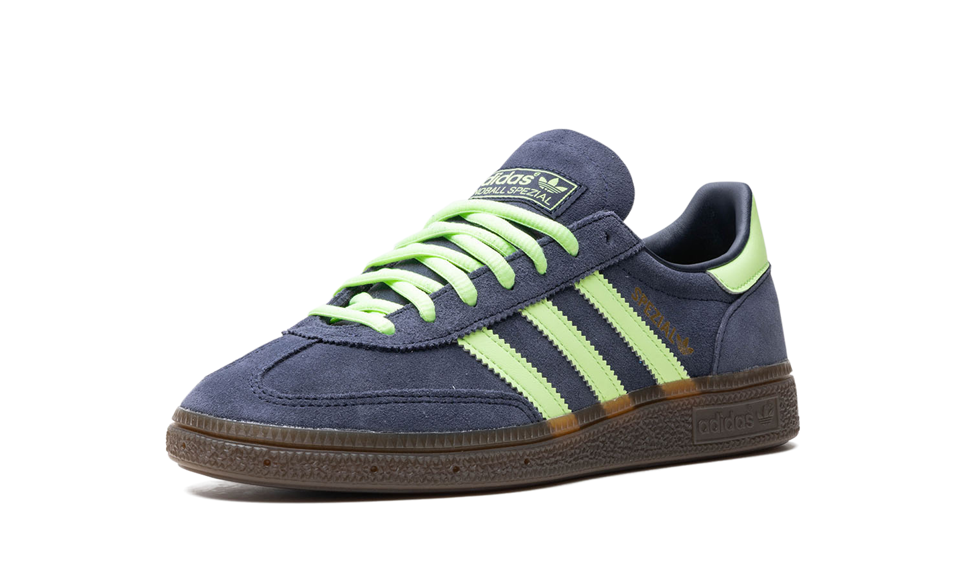 adidas handball spezial legend ink green spark+IH7497+left diagnol single view