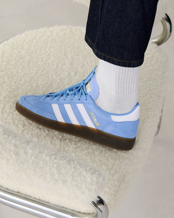 adidas Handball Spezial Light Blue, Lifestyle View 1, SKU BD7632