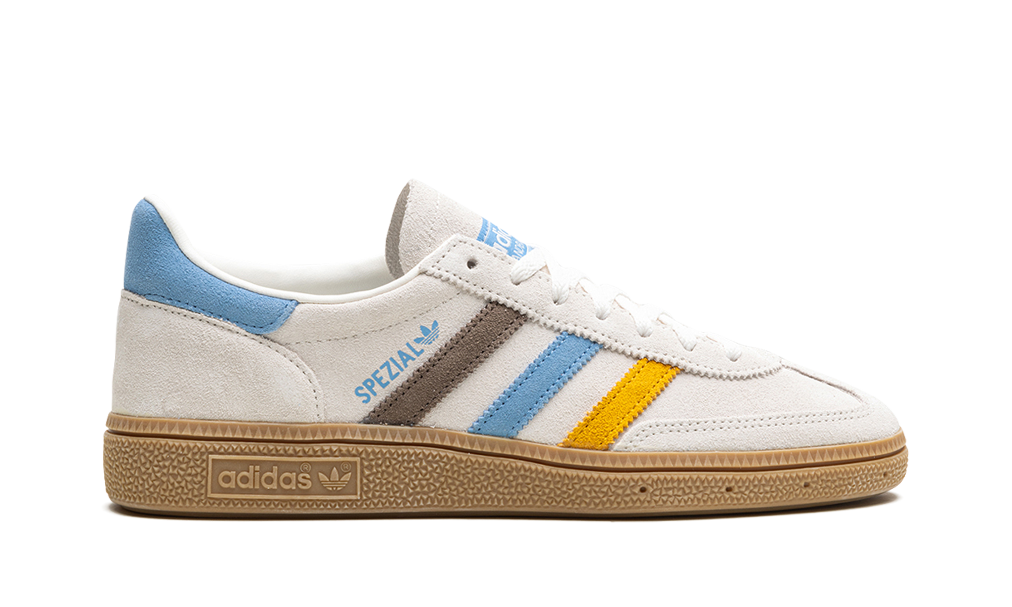 adidas handball spezial light blue earth strata women s+IG1975+right view