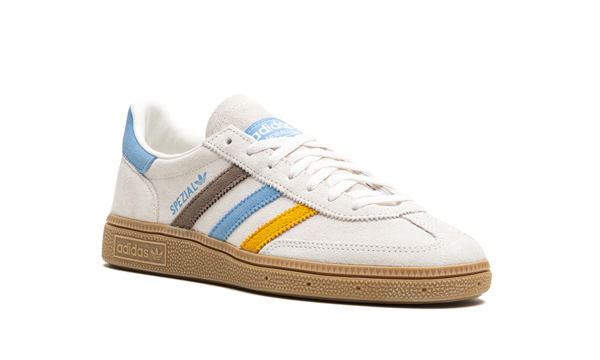 adidas handball spezial light blue earth strata women s+IG1975+diagnol right view
