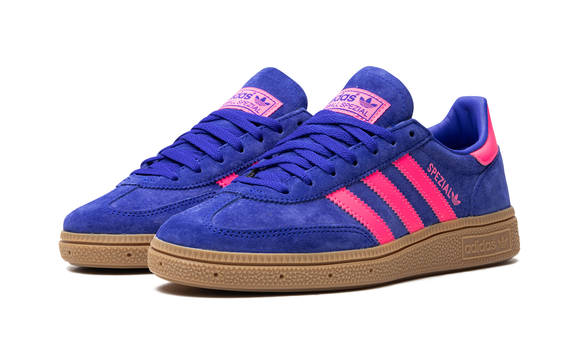 adidas handball spezial lucid blue lucid pink women s+IH5373+diagnol left view