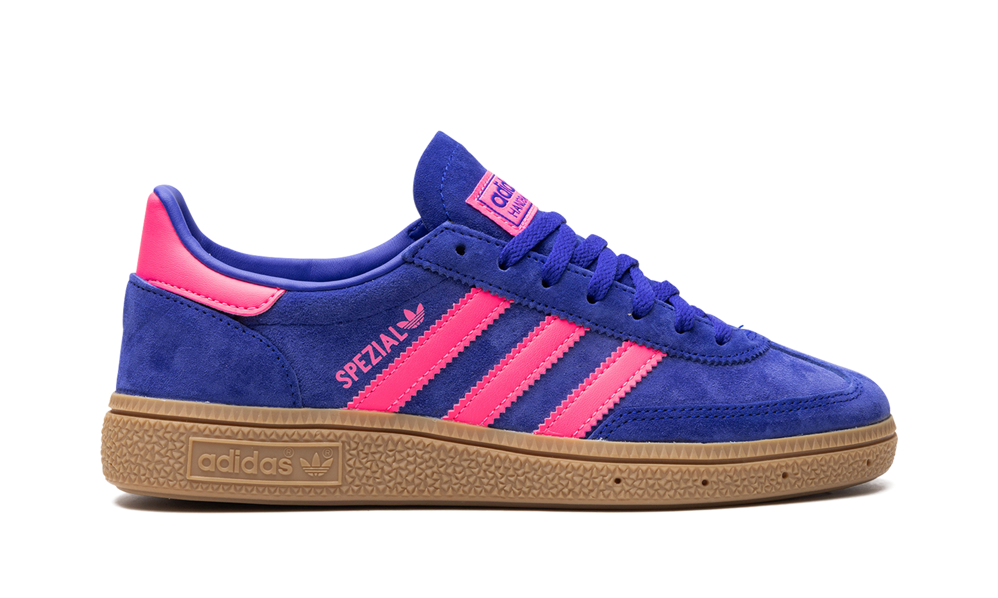 adidas handball spezial lucid blue lucid pink women s+IH5373+right view
