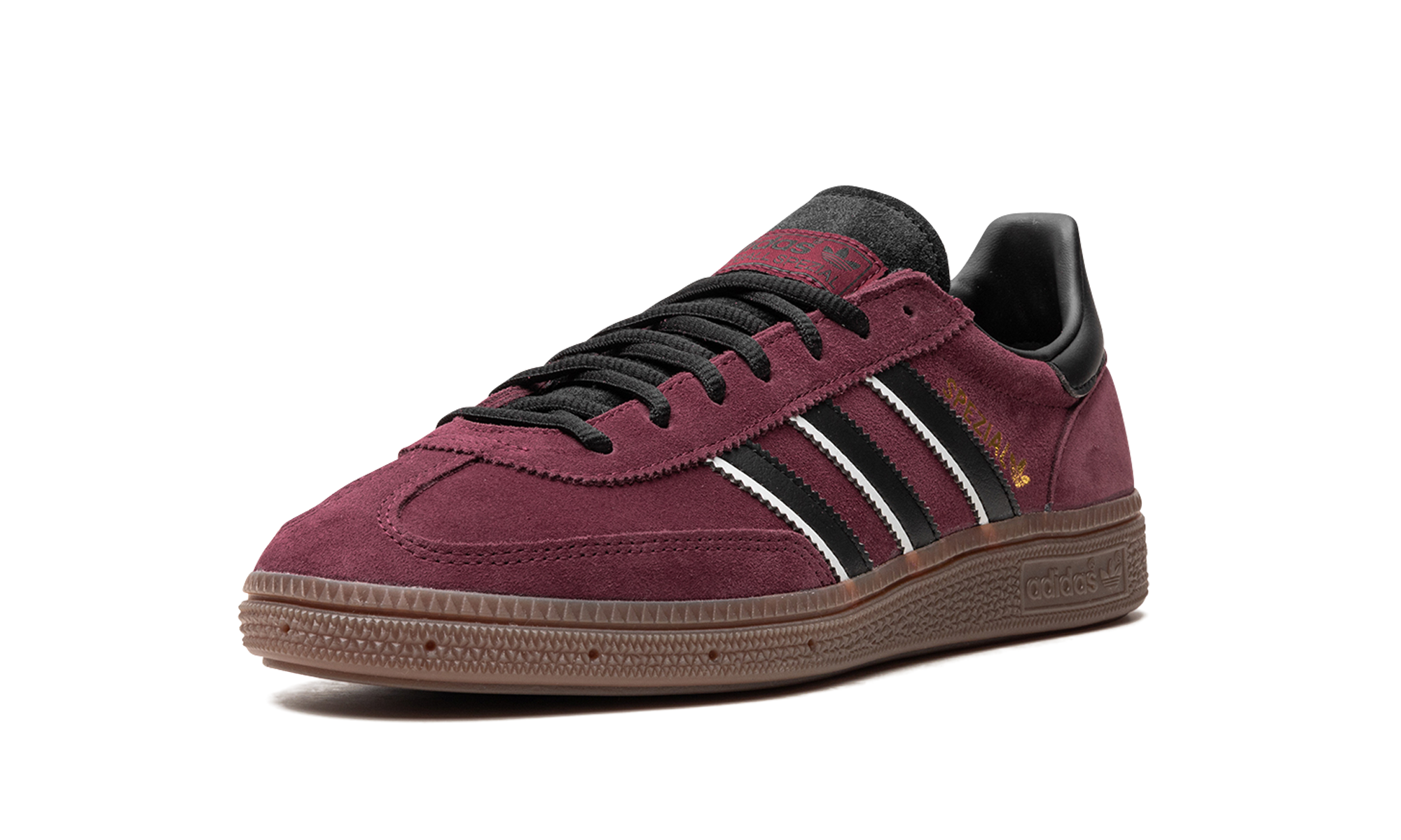 adidas handball spezial maroon black gum+IG6184+left diagnol single view