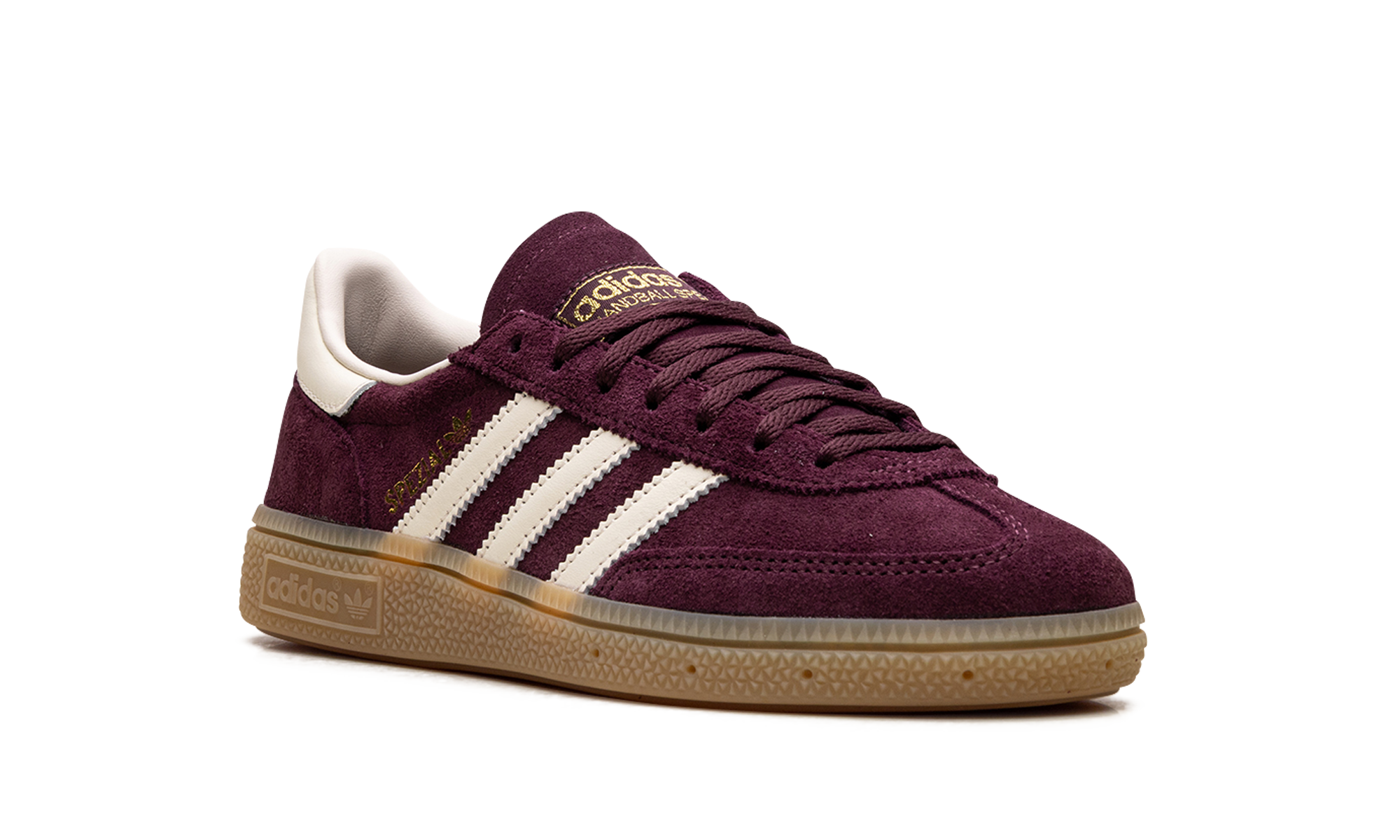 adidas handball spezial maroon cream white women s+JP8726+diagnol right view