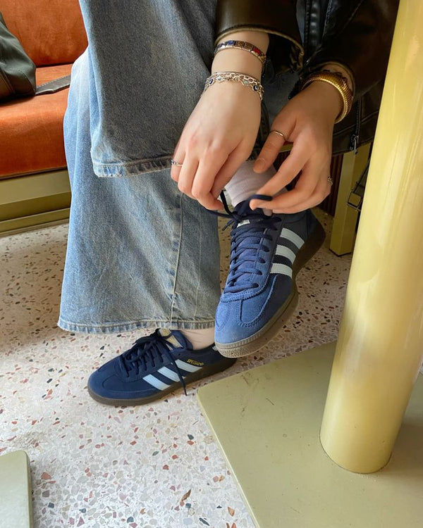 adidas Handball Spezial Navy Gum, Lifestyle View 1, SKU BD7633