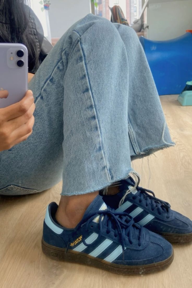 adidas Handball Spezial Navy Gum, Lifestyle View 4, SKU BD7633