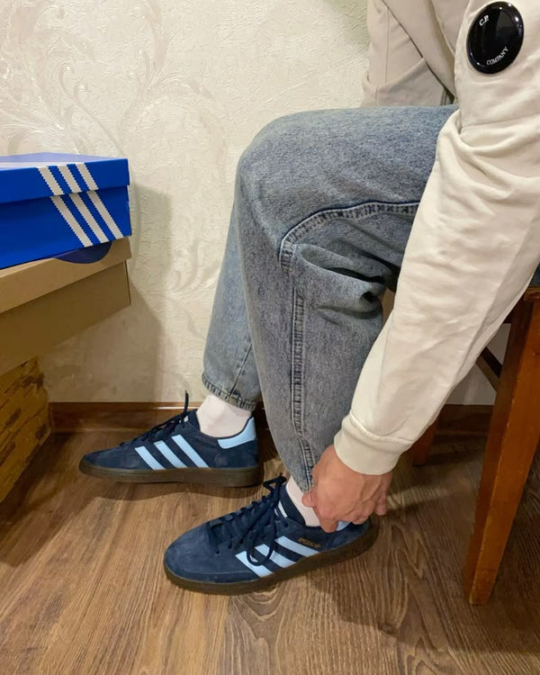 adidas Handball Spezial Navy Gum, Lifestyle View 7, SKU BD7633