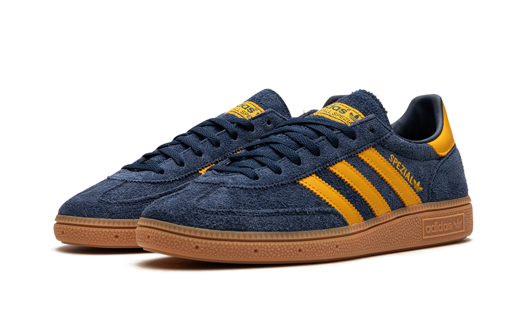 adidas handball spezial night indigo yellow+IF6565+diagnol left view