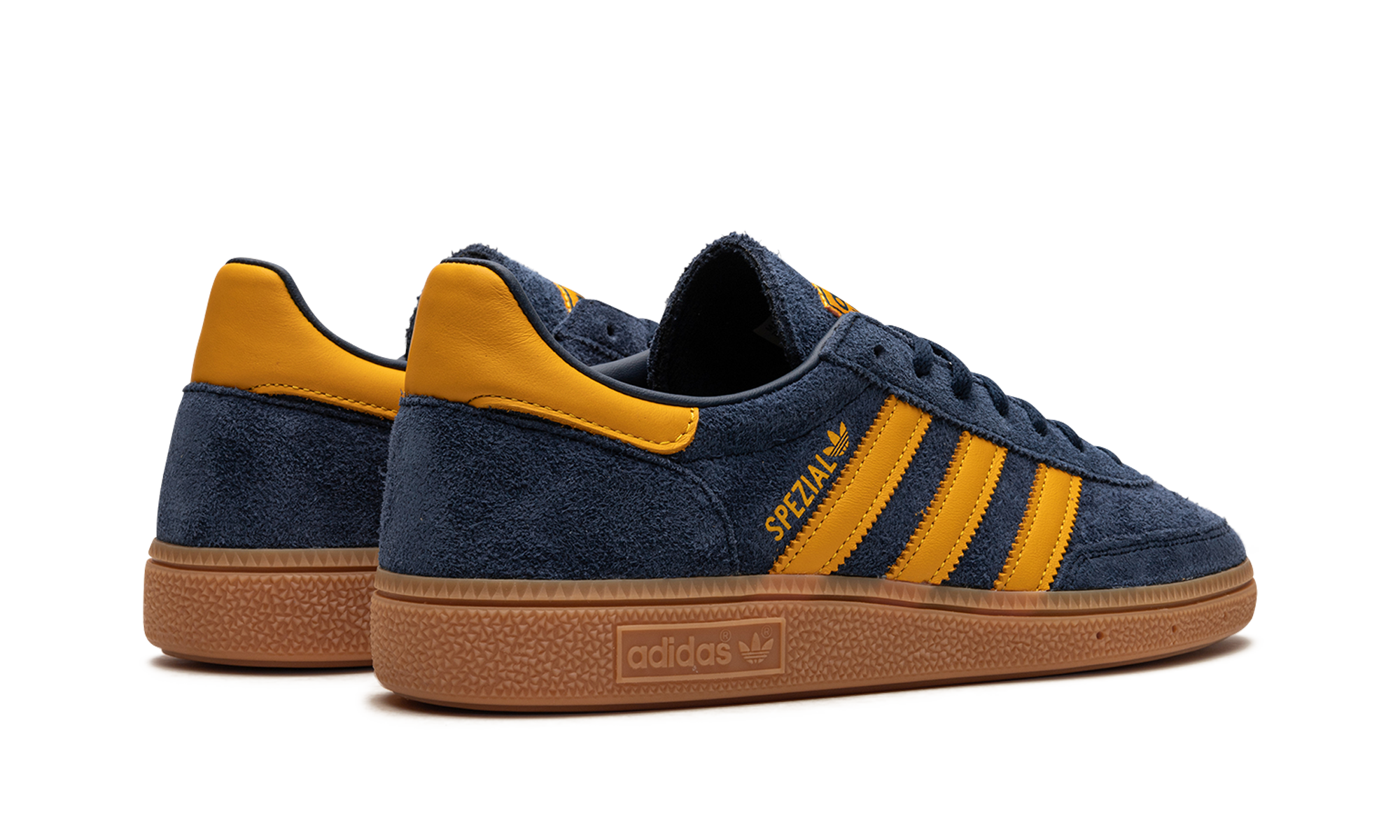 adidas handball spezial night indigo yellow+IF6565+diagnol right behind view