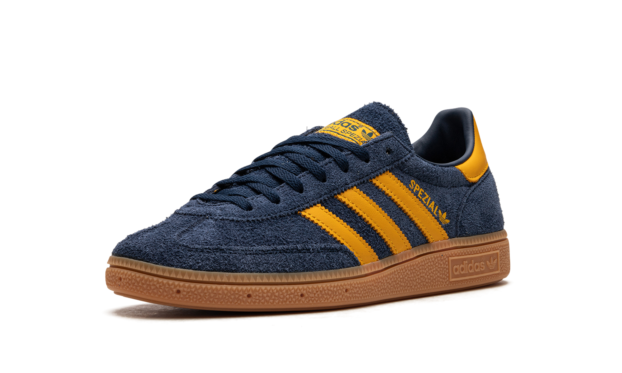 adidas handball spezial night indigo yellow+IF6565+left diagnol single view