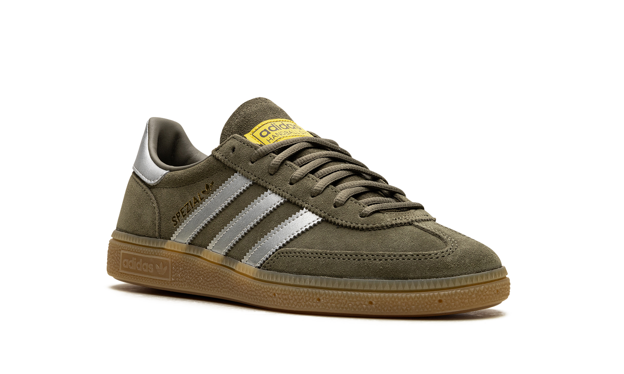 adidas handball spezial olive strata+JH7558+diagnol right view