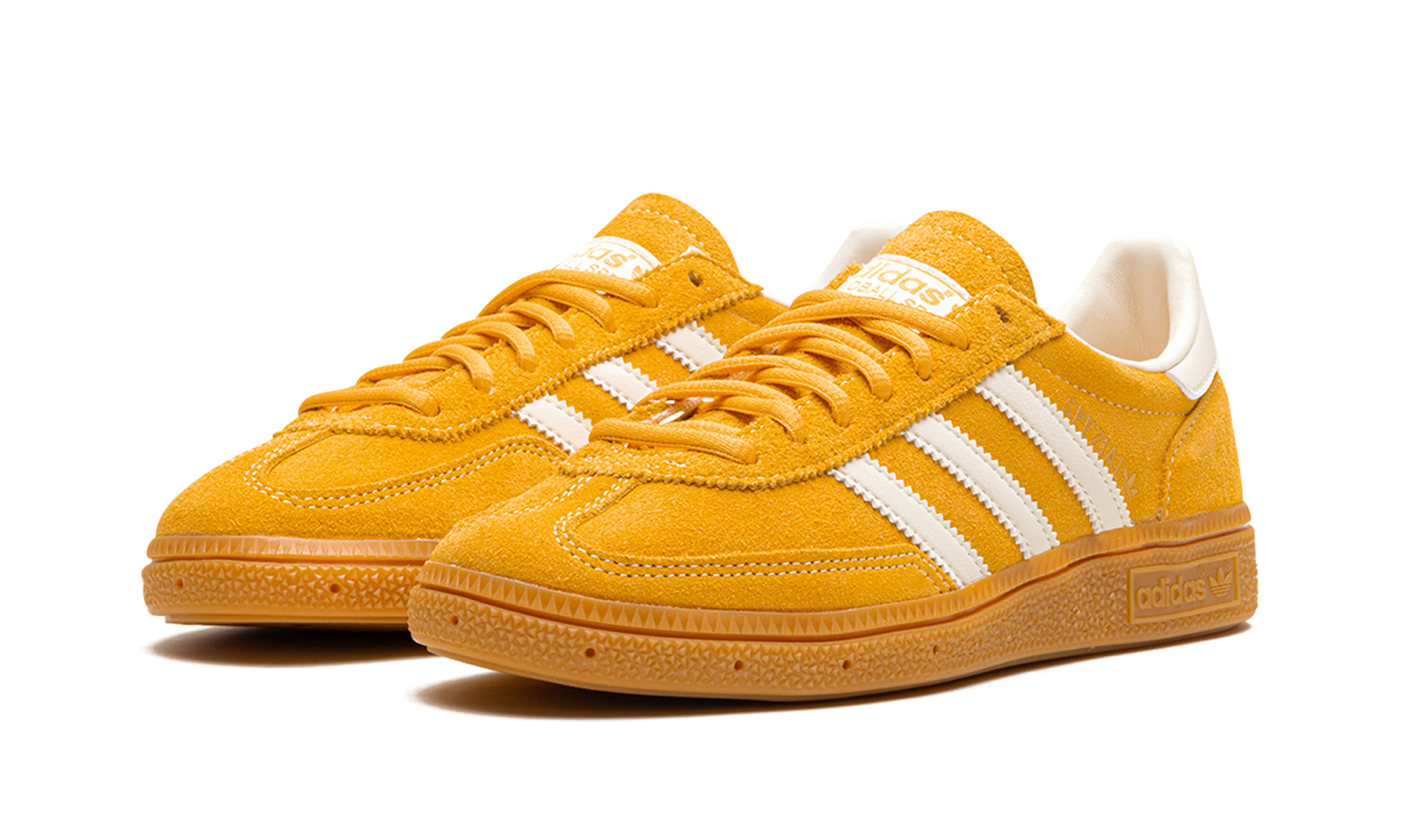 adidas handball spezial preloved yellow+IF7088+diagnol left view