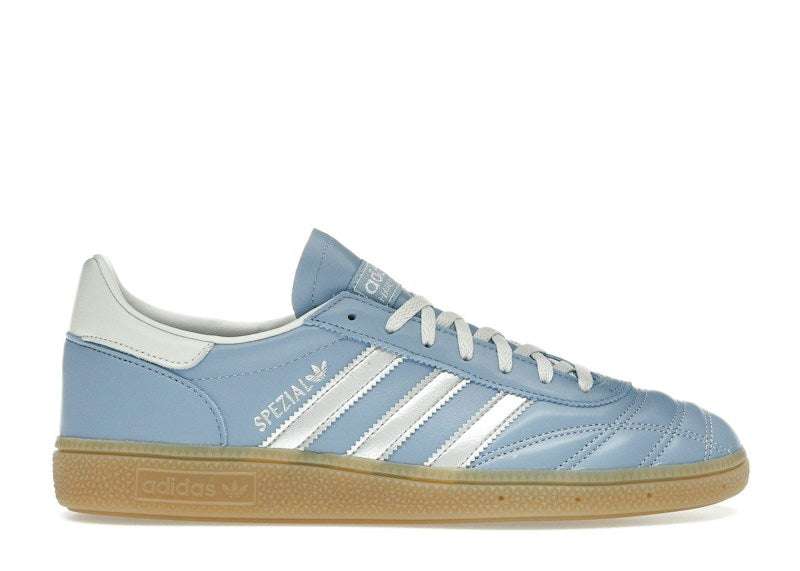 adidas Handball Spezial Quilted Stitching Ash Blue Silver (Women's)