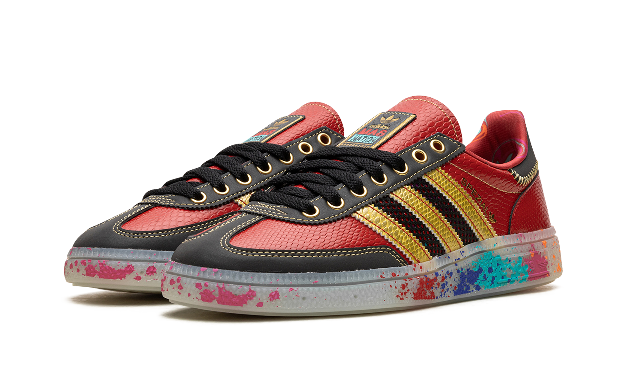 adidas handball spezial s e e d paint splater+ID8617+diagnol left view