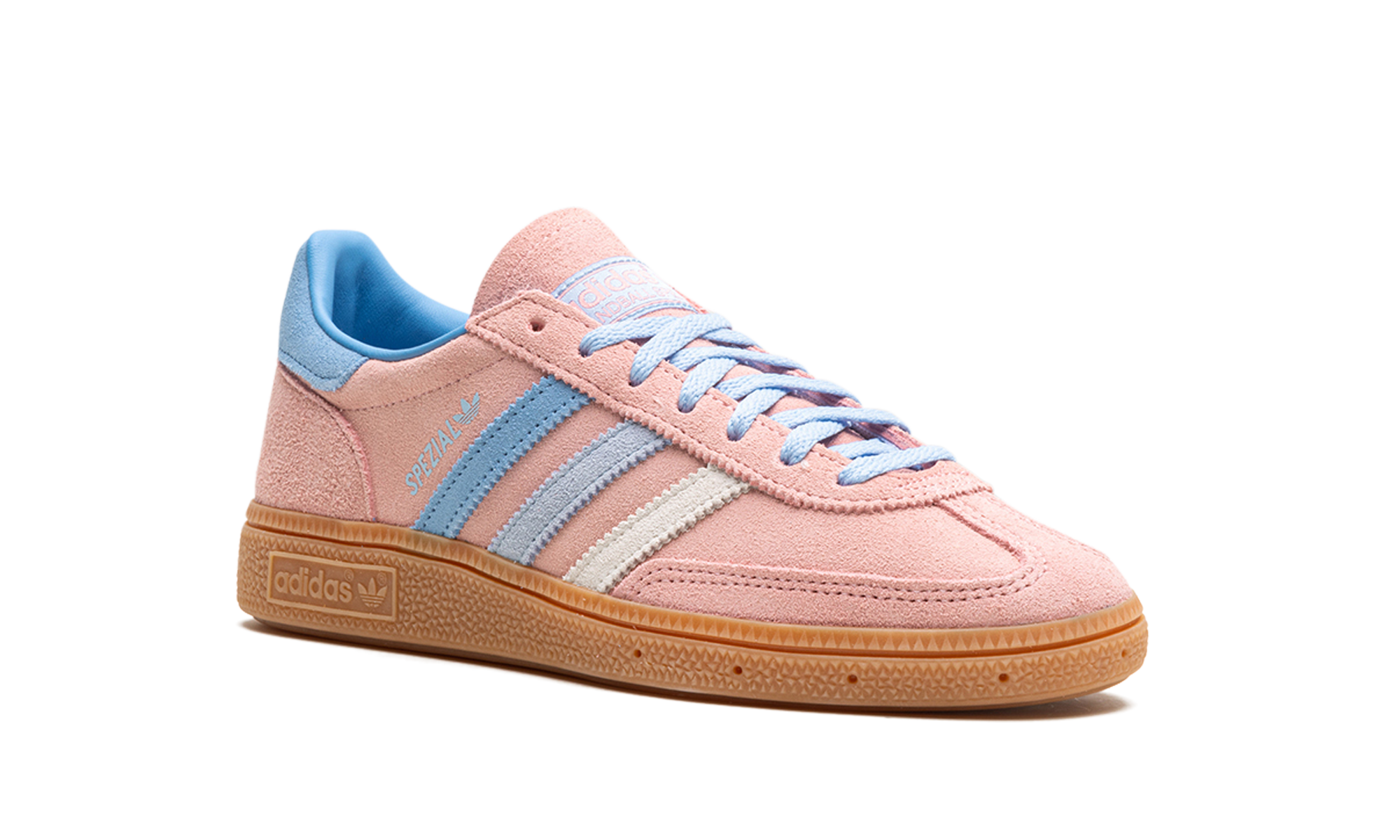 adidas handball spezial semi pink spark women s+IG1974+diagnol right view
