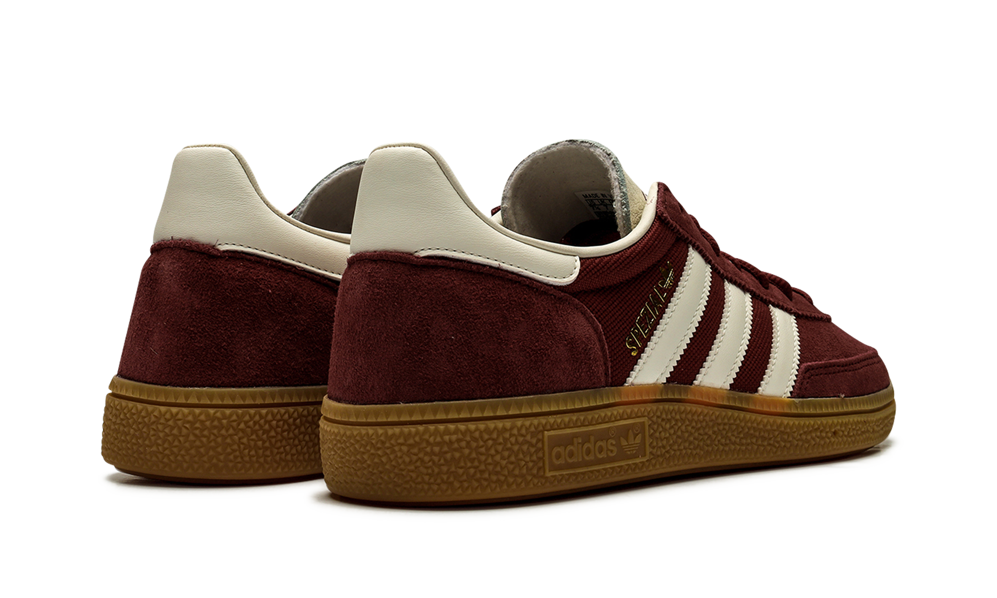 adidas handball spezial shadow red white chalk white+JH5439+diagnol right behind view
