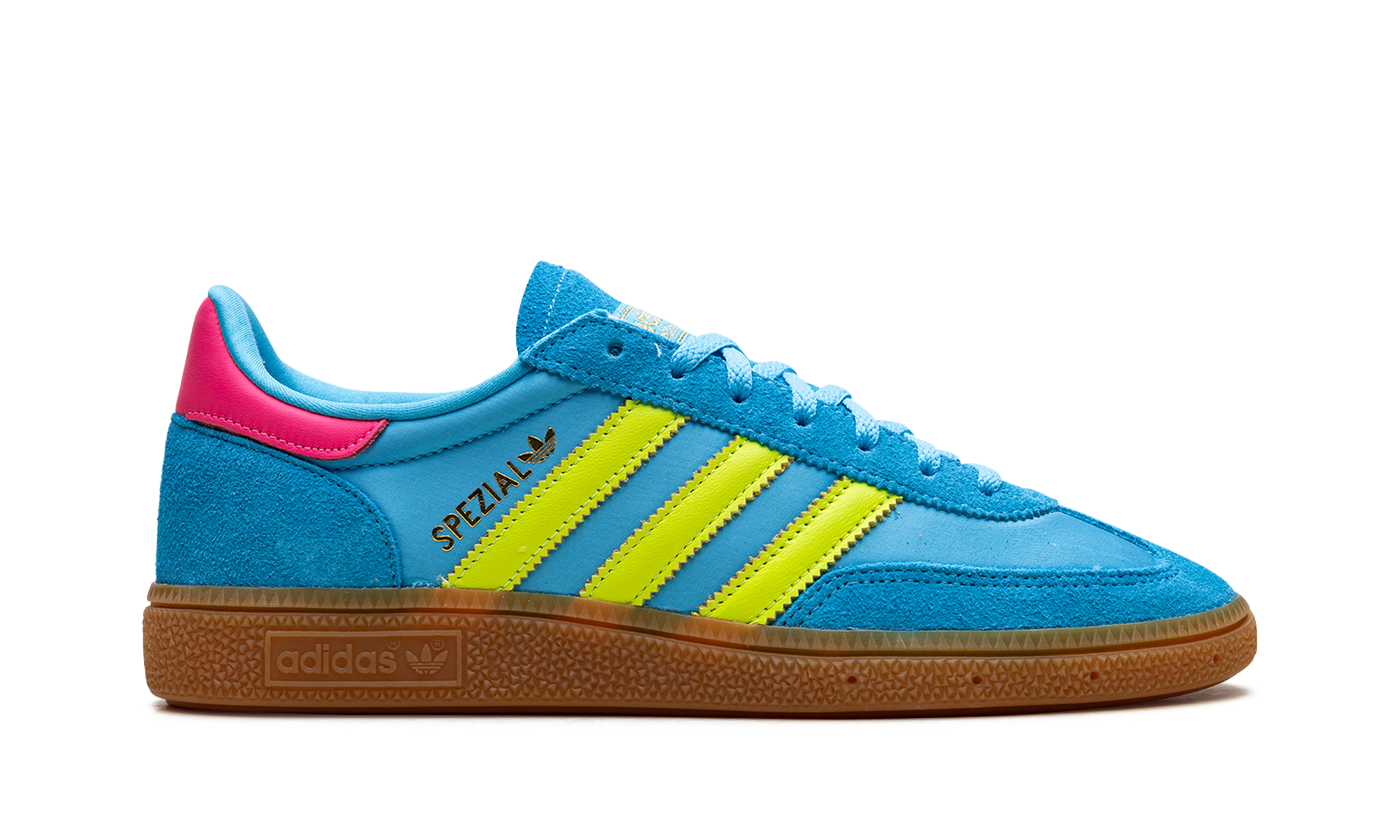 adidas handball spezial sky rush solar yellow lucid pink women s+JH5658+right view