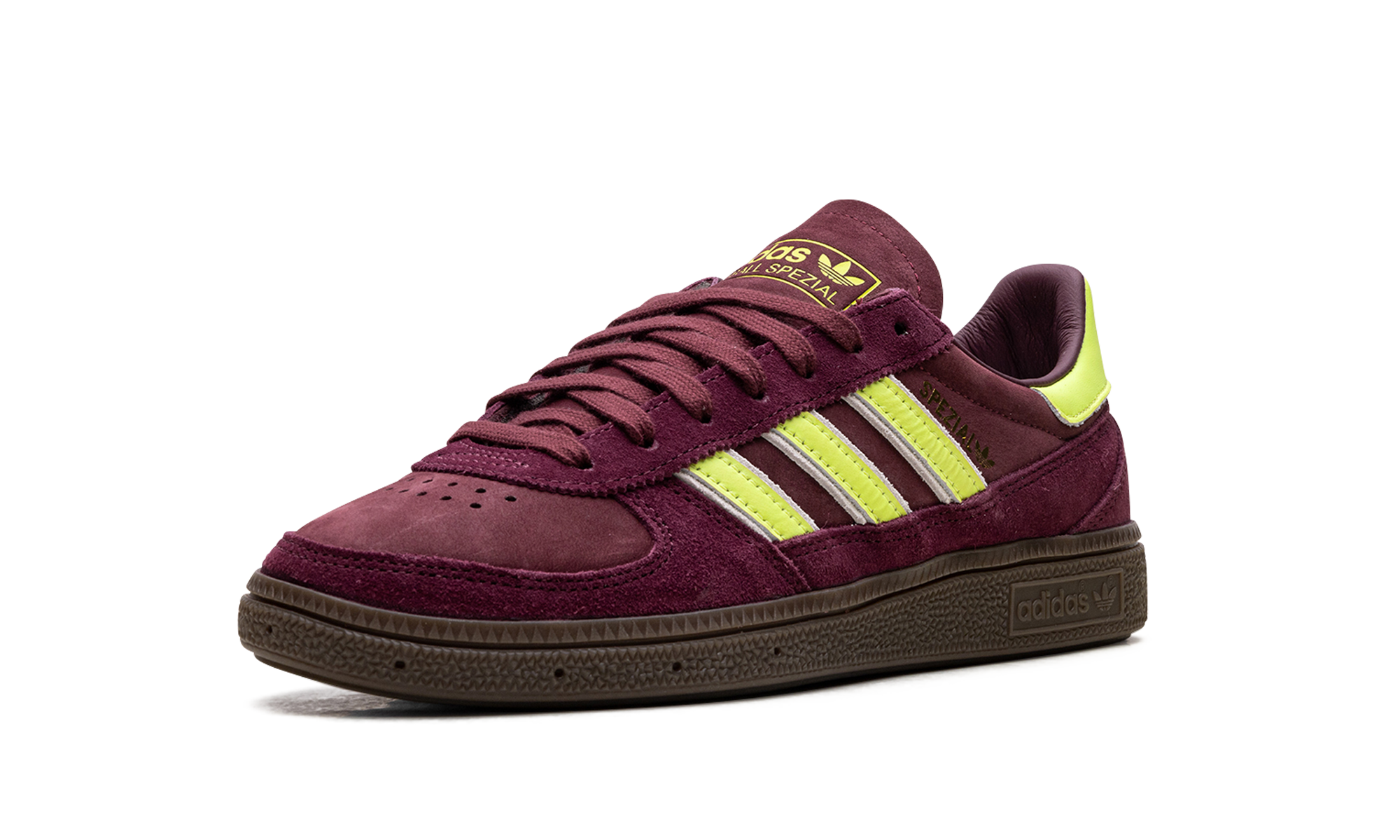 adidas handball spezial weltmeister shadow red solar yellow+JH5453+left diagnol single view