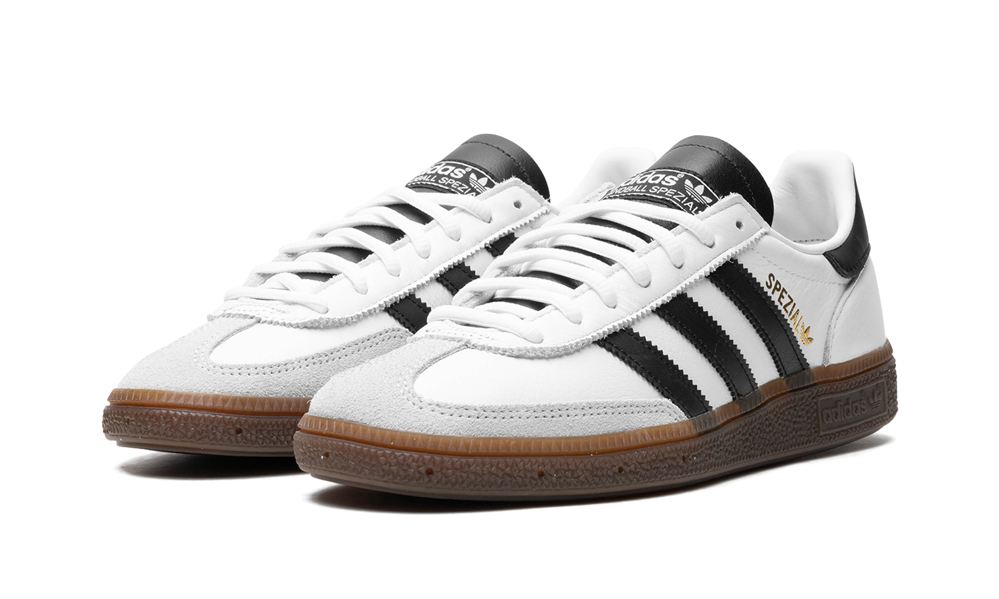 adidas handball spezial white black gum+IE3403+diagnol left view