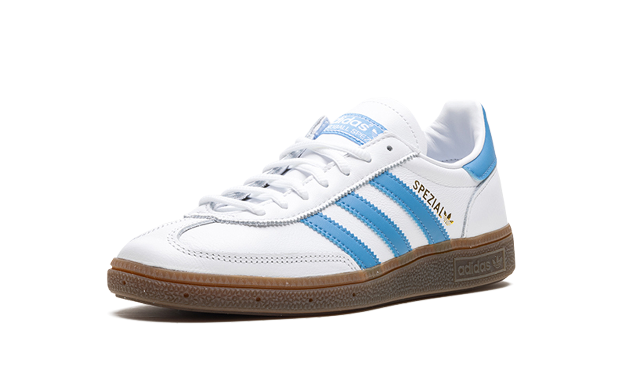 adidas handball spezial white light blue+IE3607+left diagnol single view