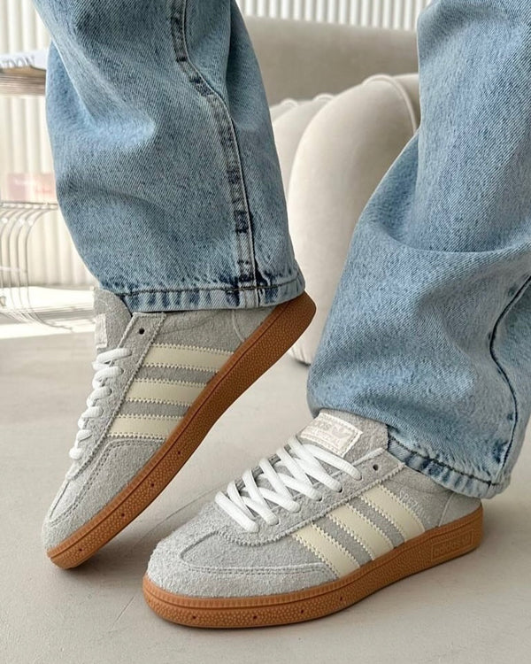 adidas Handball Spezial Wonder Silver Gum (Women's), Lifestyle View 4, SKU IF6491