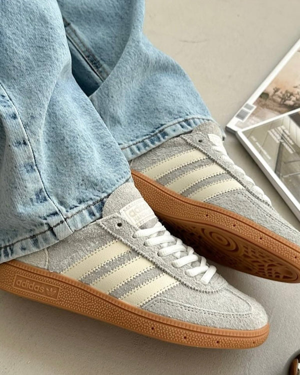 adidas Handball Spezial Wonder Silver Gum (Women's), Lifestyle View 6, SKU IF6491