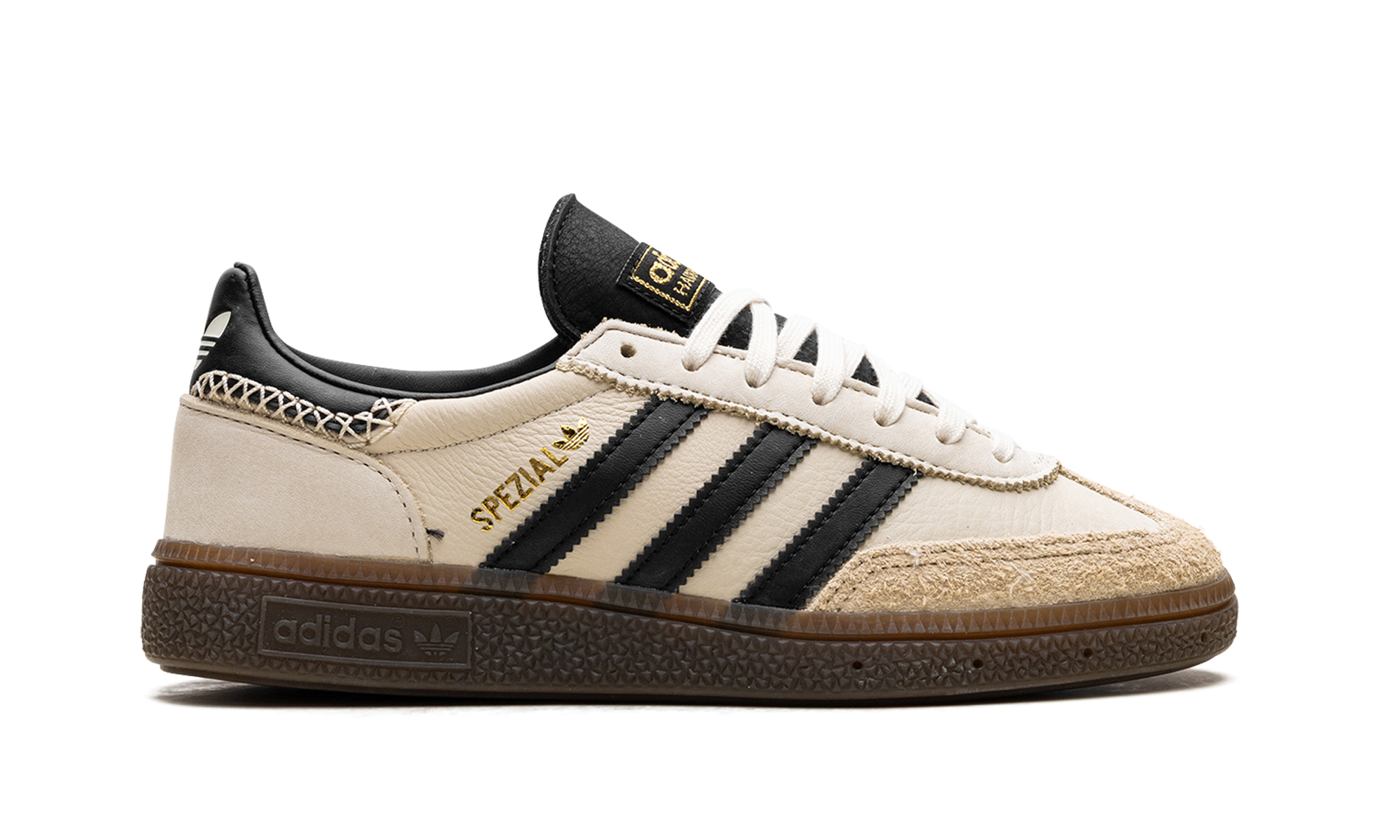 adidas handball spezial wonder white black women s+IE3698+right view