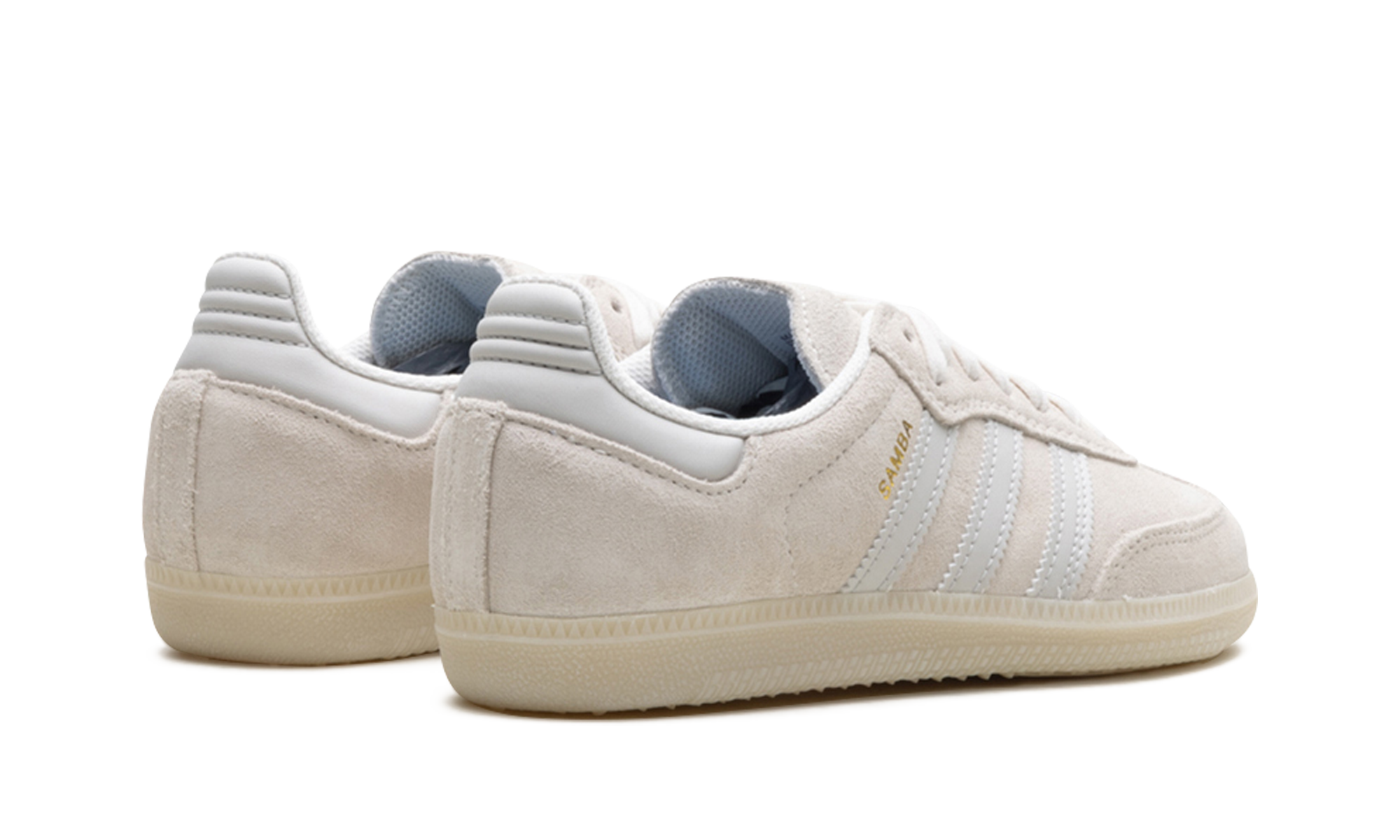 adidas samba adv chalk white grey carbon+JP5860+diagnol right behind view