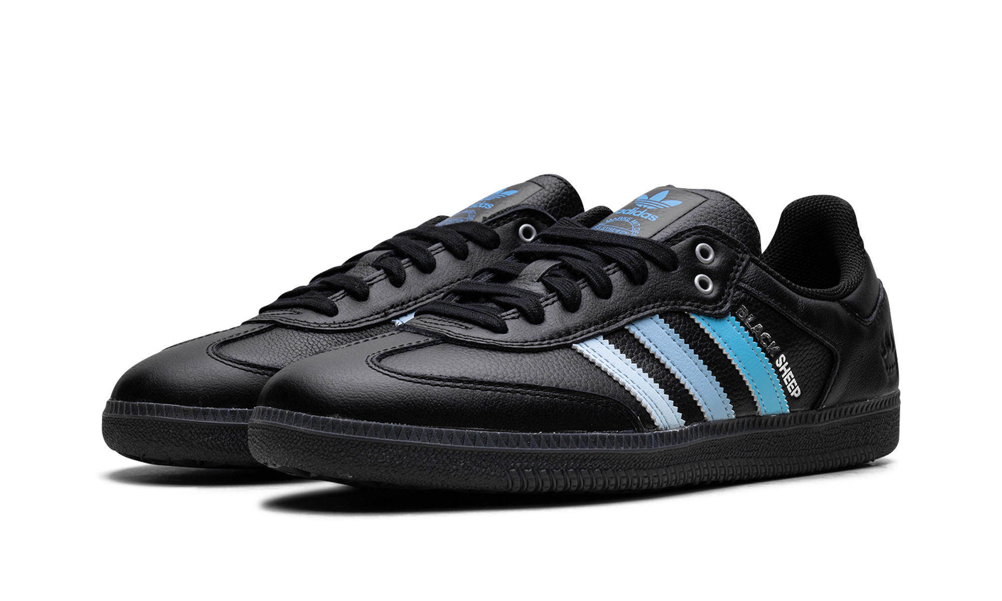 adidas samba adv charlotte fc black sheep+JH9594+diagnol left view