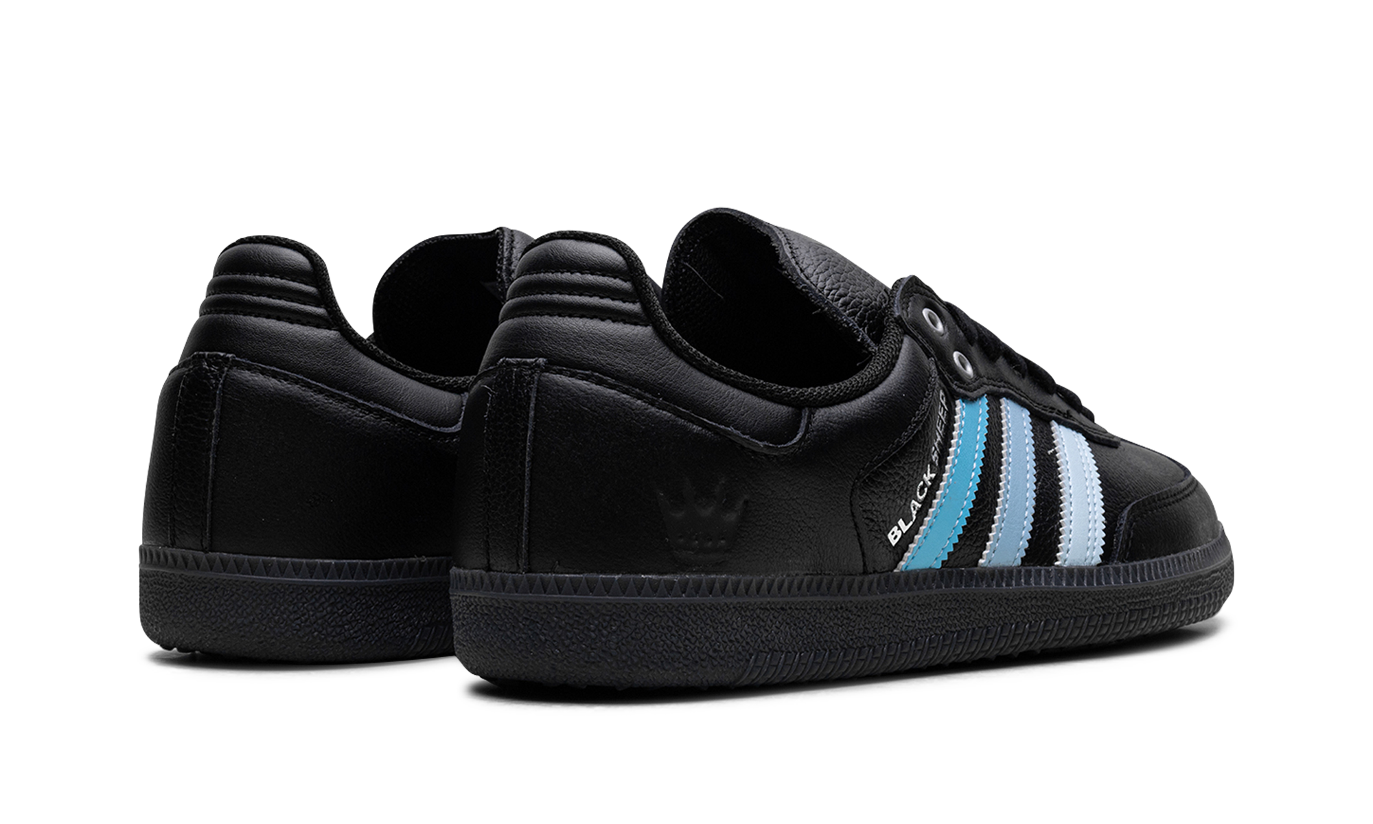 adidas samba adv charlotte fc black sheep+JH9594+diagnol right behind view