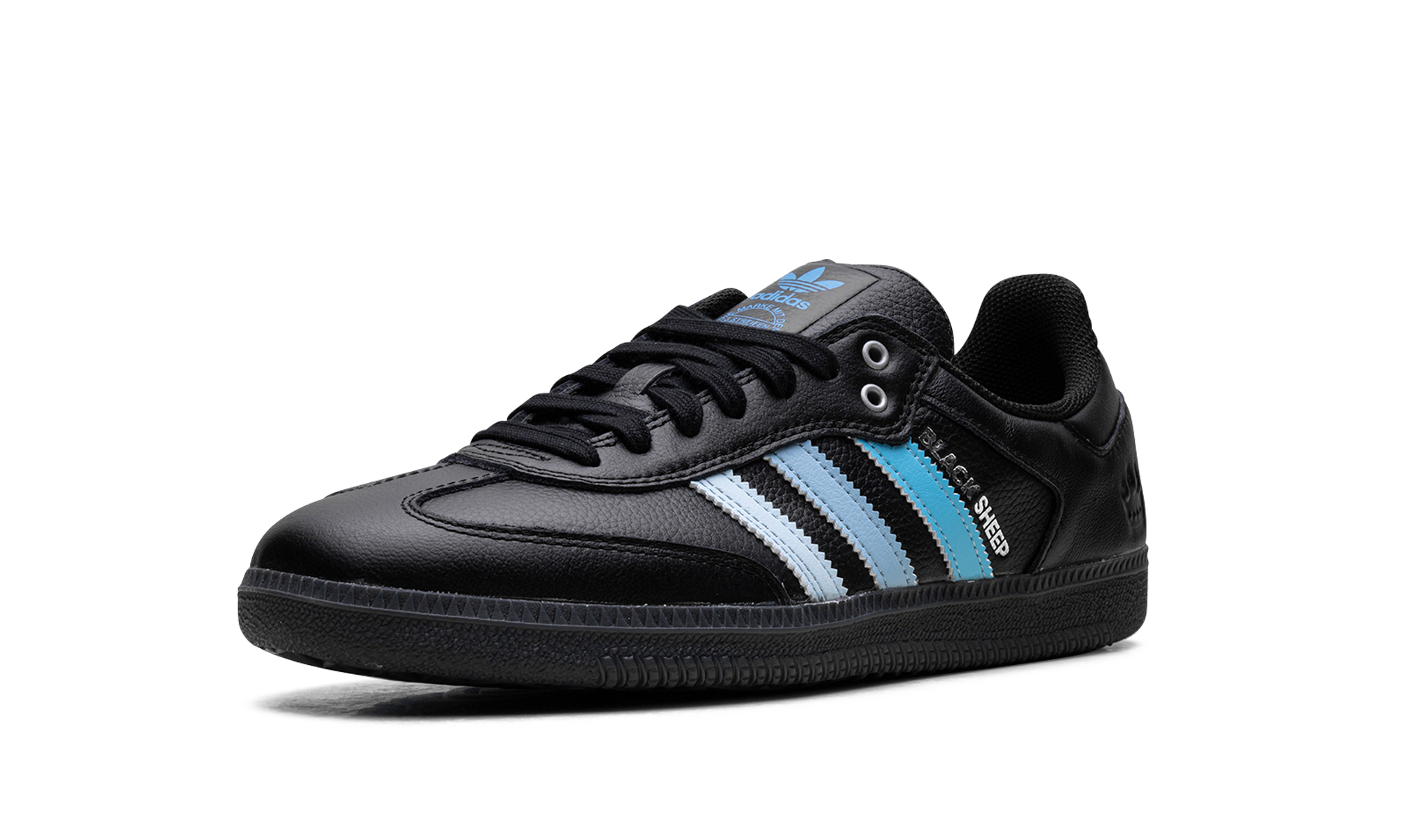 adidas samba adv charlotte fc black sheep+JH9594+left diagnol single view