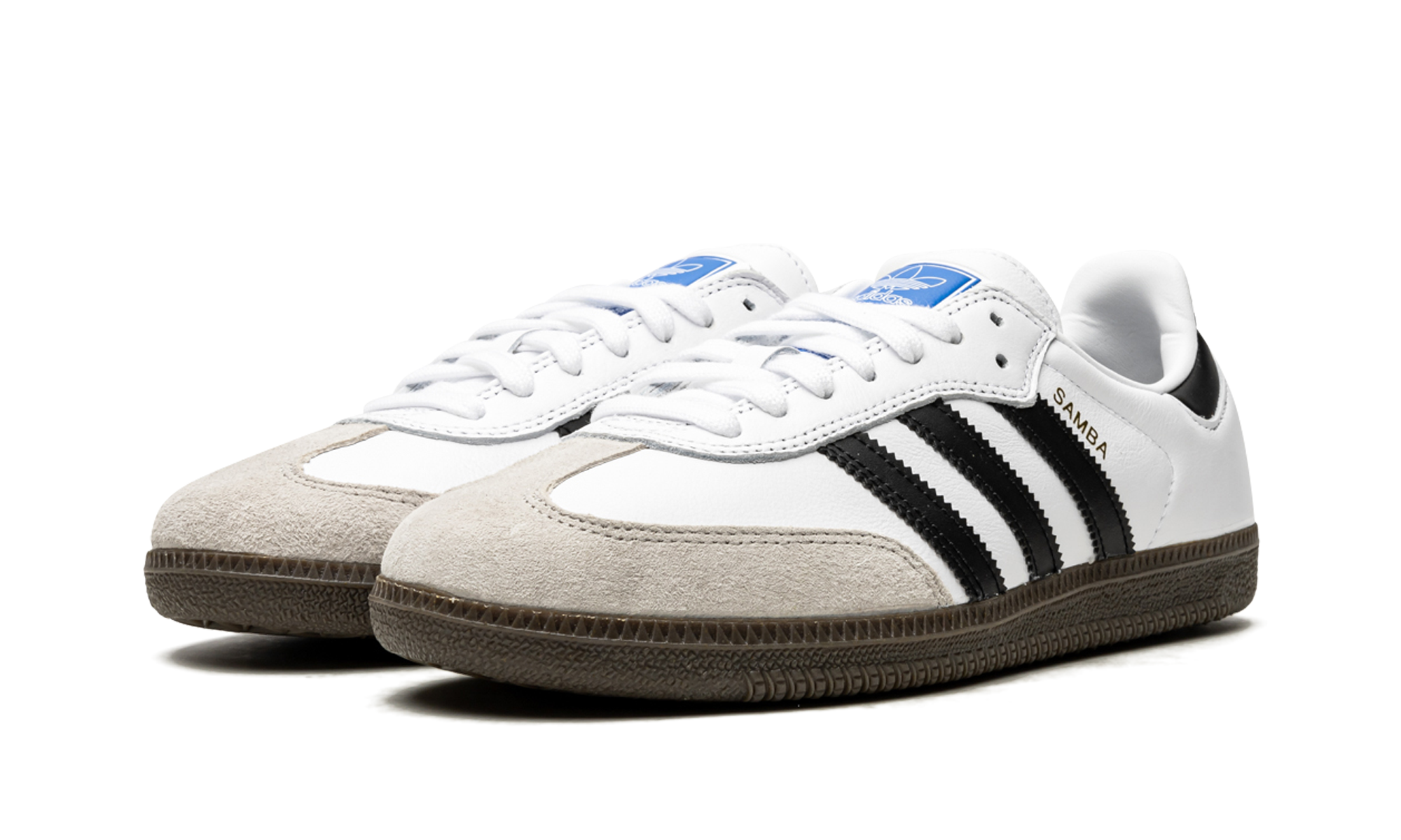 adidas samba adv cloud white core black+GZ8477+diagnol left view
