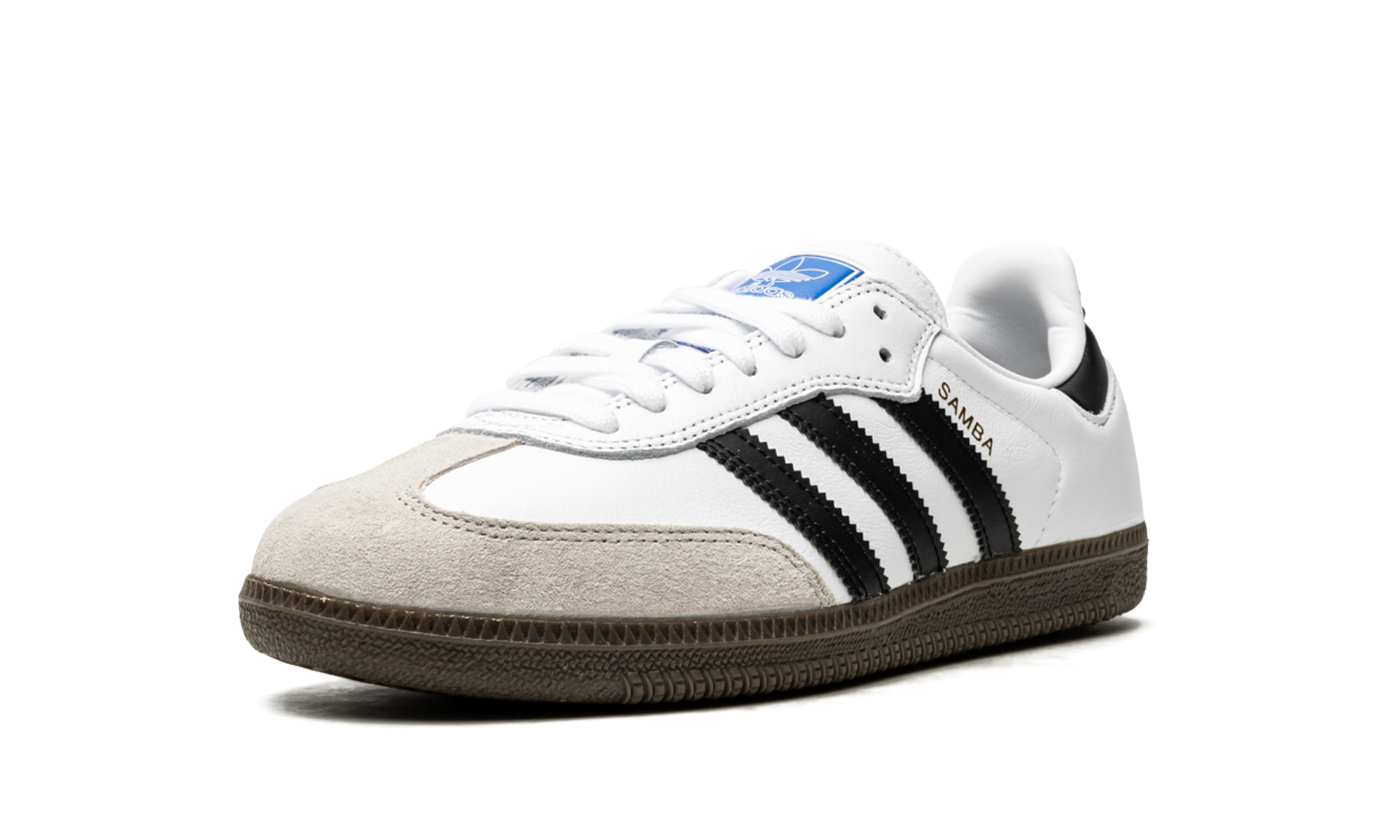 adidas samba adv cloud white core black+GZ8477+left diagnol single view