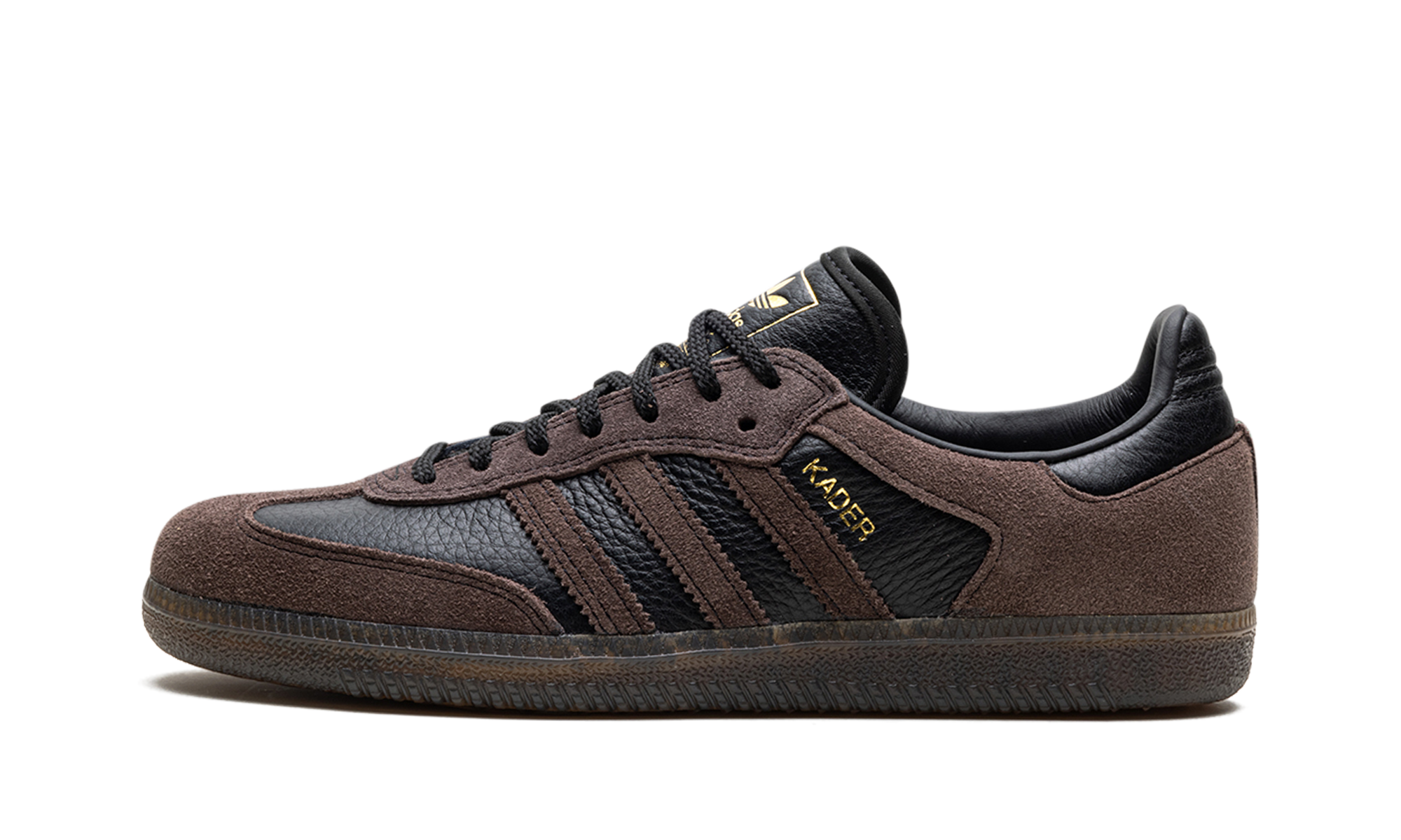 adidas samba adv kader sylla brown gum+IF9235+right view