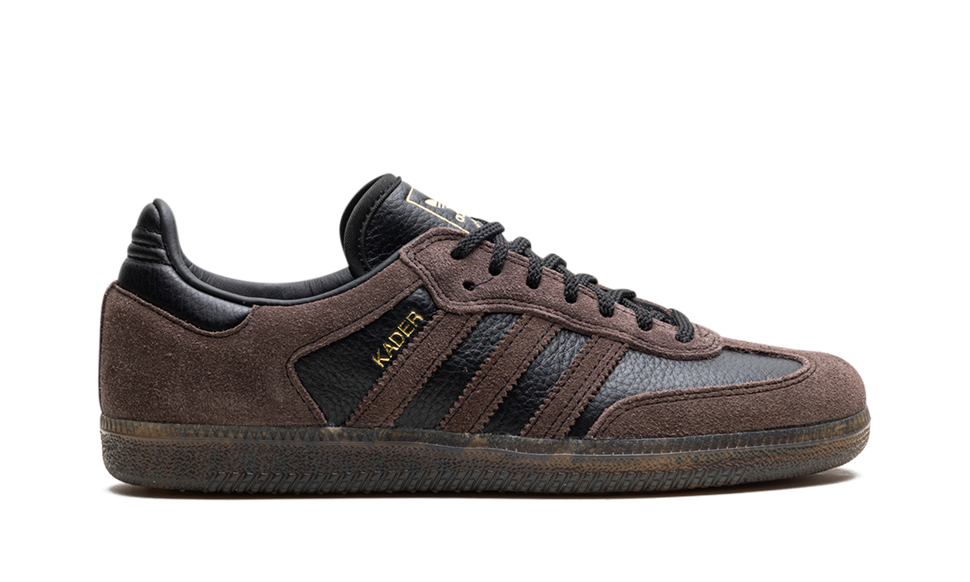 adidas samba adv kader sylla brown gum+IF9235+diagnol right view