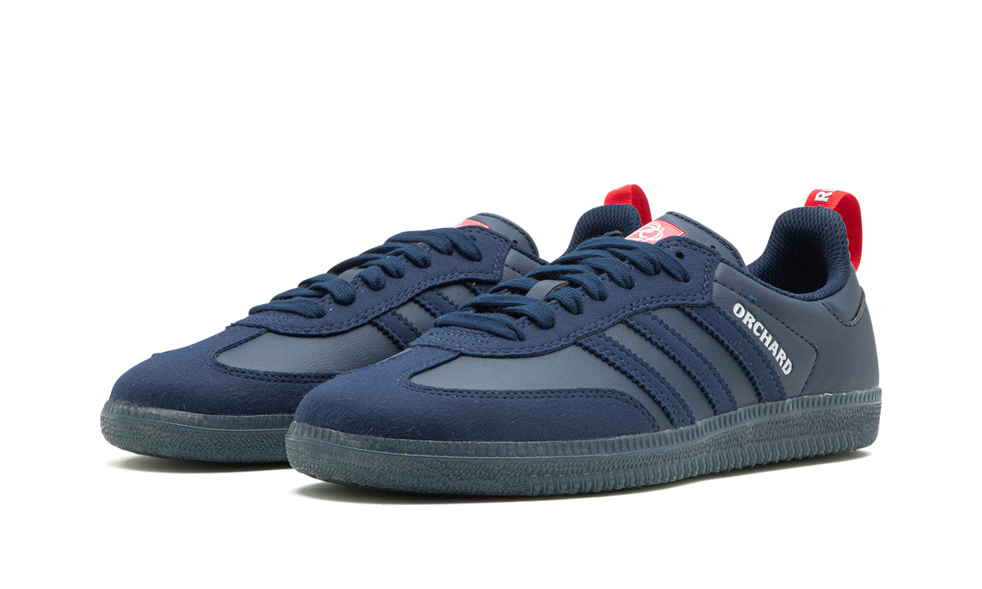 adidas samba adv orchard skateshop new england revolution+IG7925+diagnol left view
