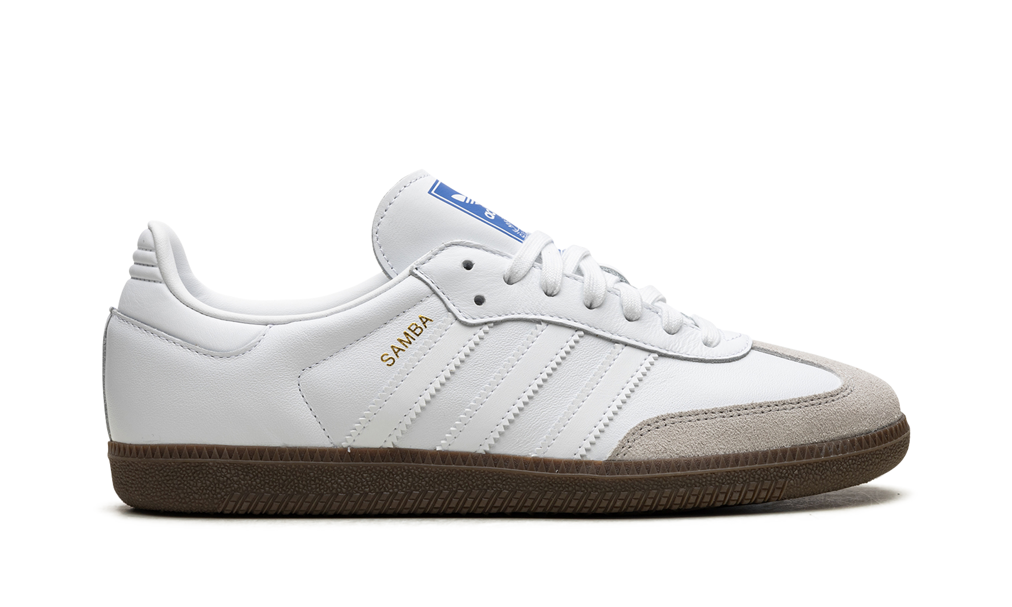 adidas samba cloud white blue gum+IE3439+right view