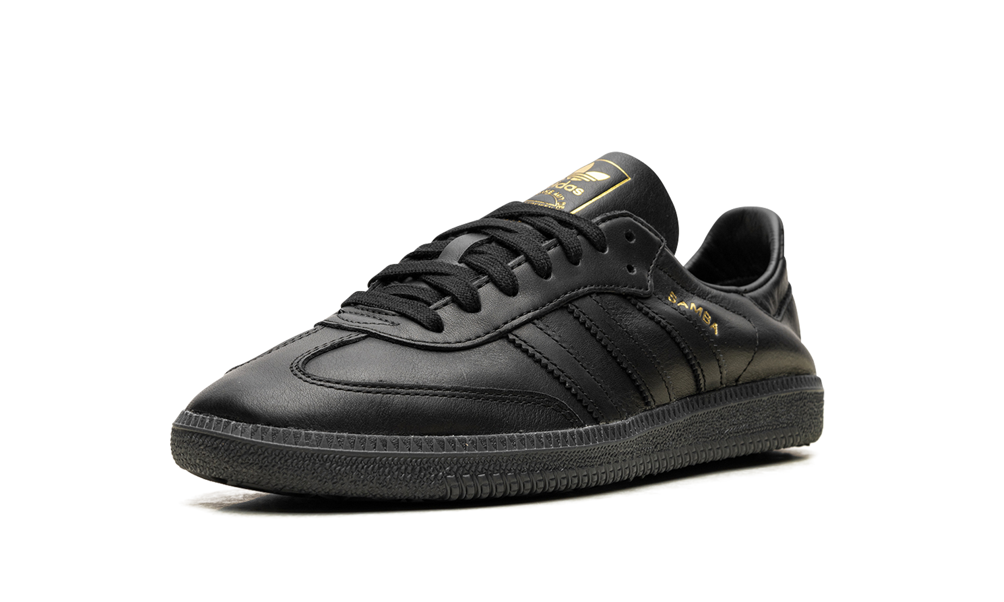 adidas samba decon core black+IG6172+left diagnol single view