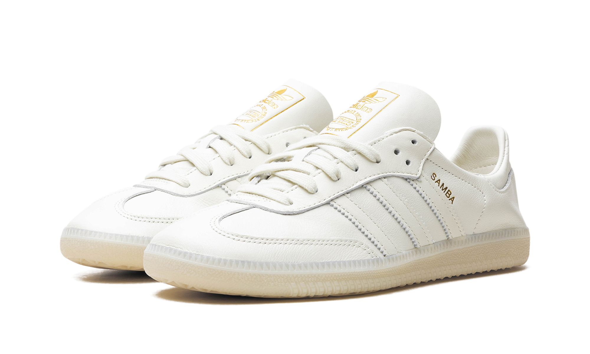 adidas samba decon ivory+IG6171+diagnol left view