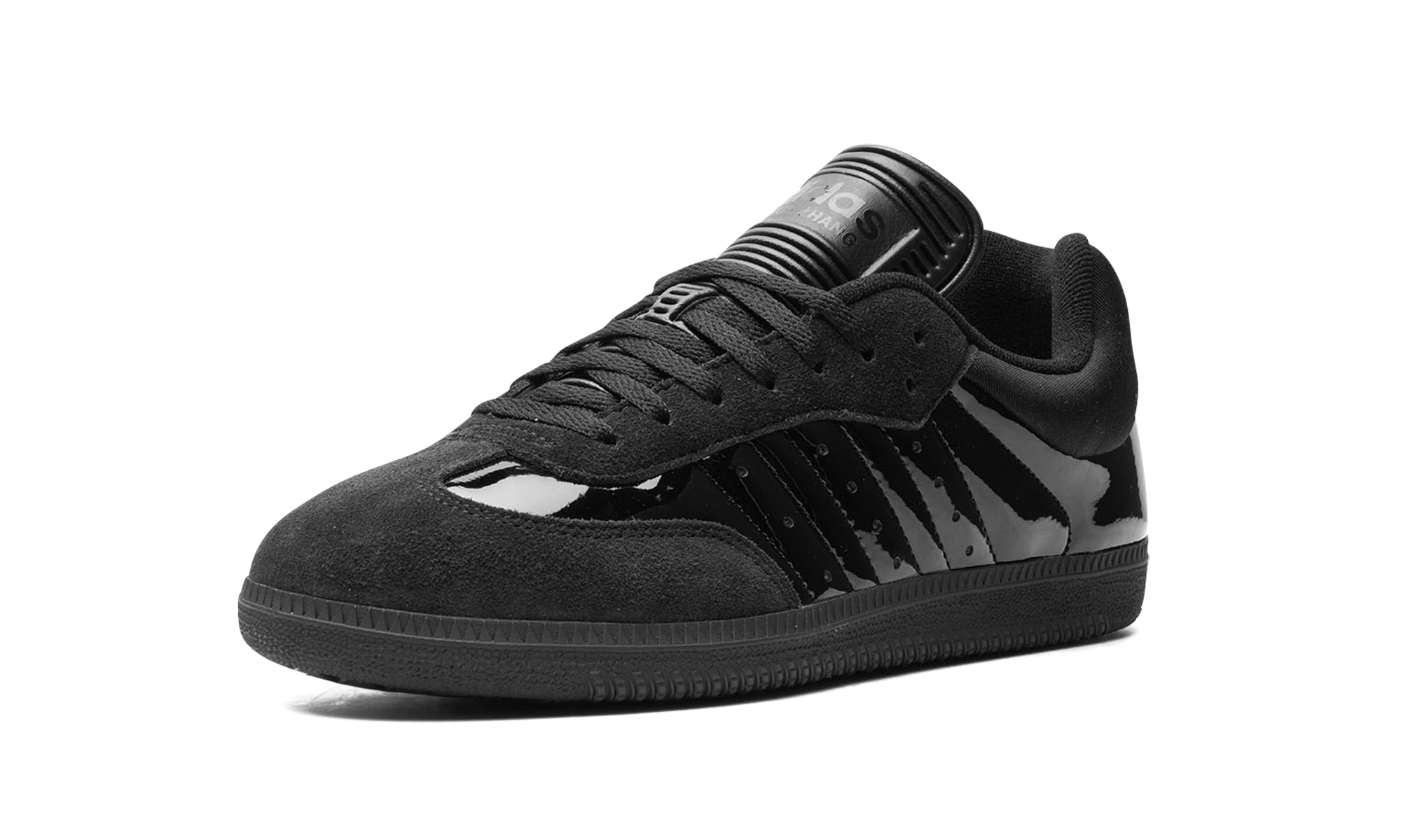 adidas samba dingyun zhang black+IE3176+left diagnol single view