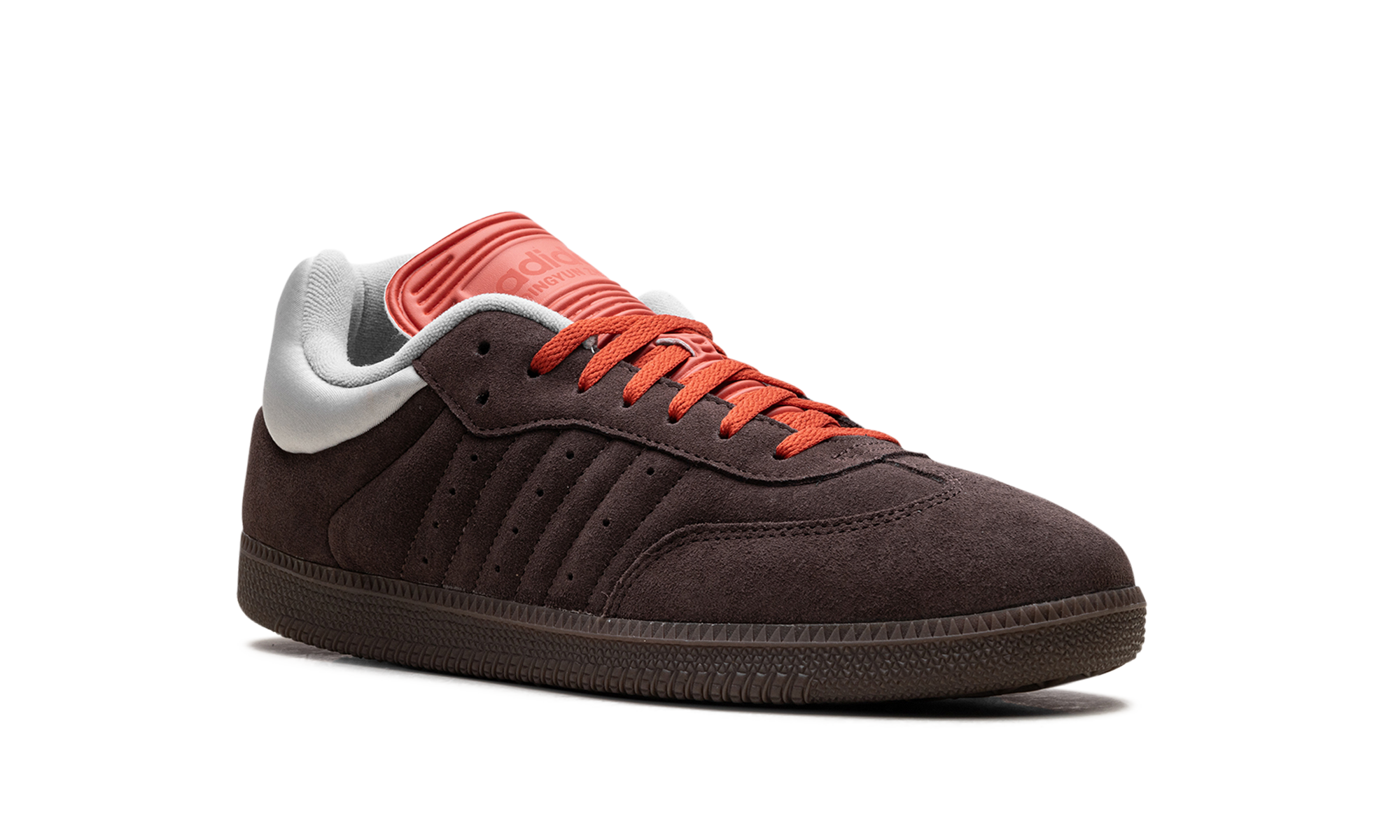 adidas samba dingyun zhang oxidized brown+IF9704+diagnol right view