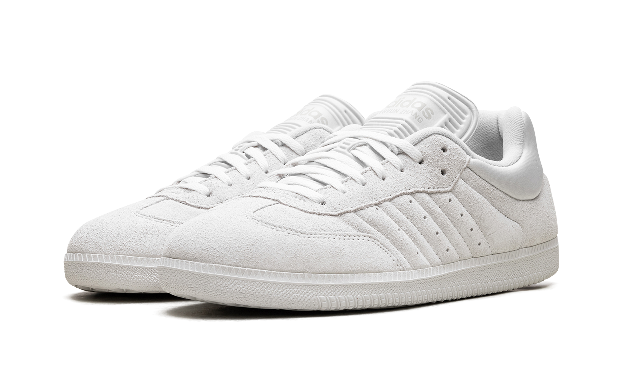 adidas samba dingyun zhang white vapour+IF9703+diagnol left view