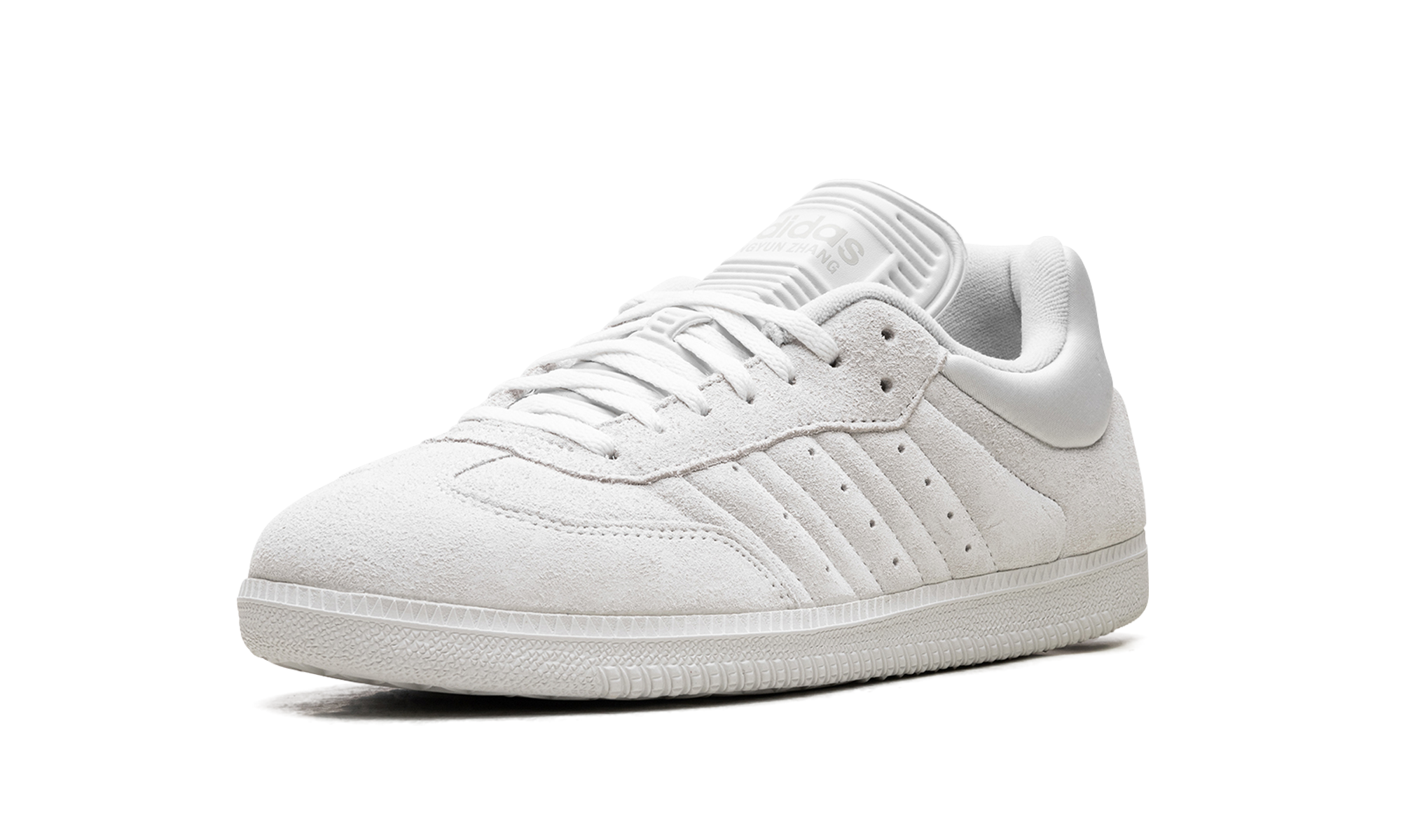 adidas samba dingyun zhang white vapour+IF9703+left diagnol single view